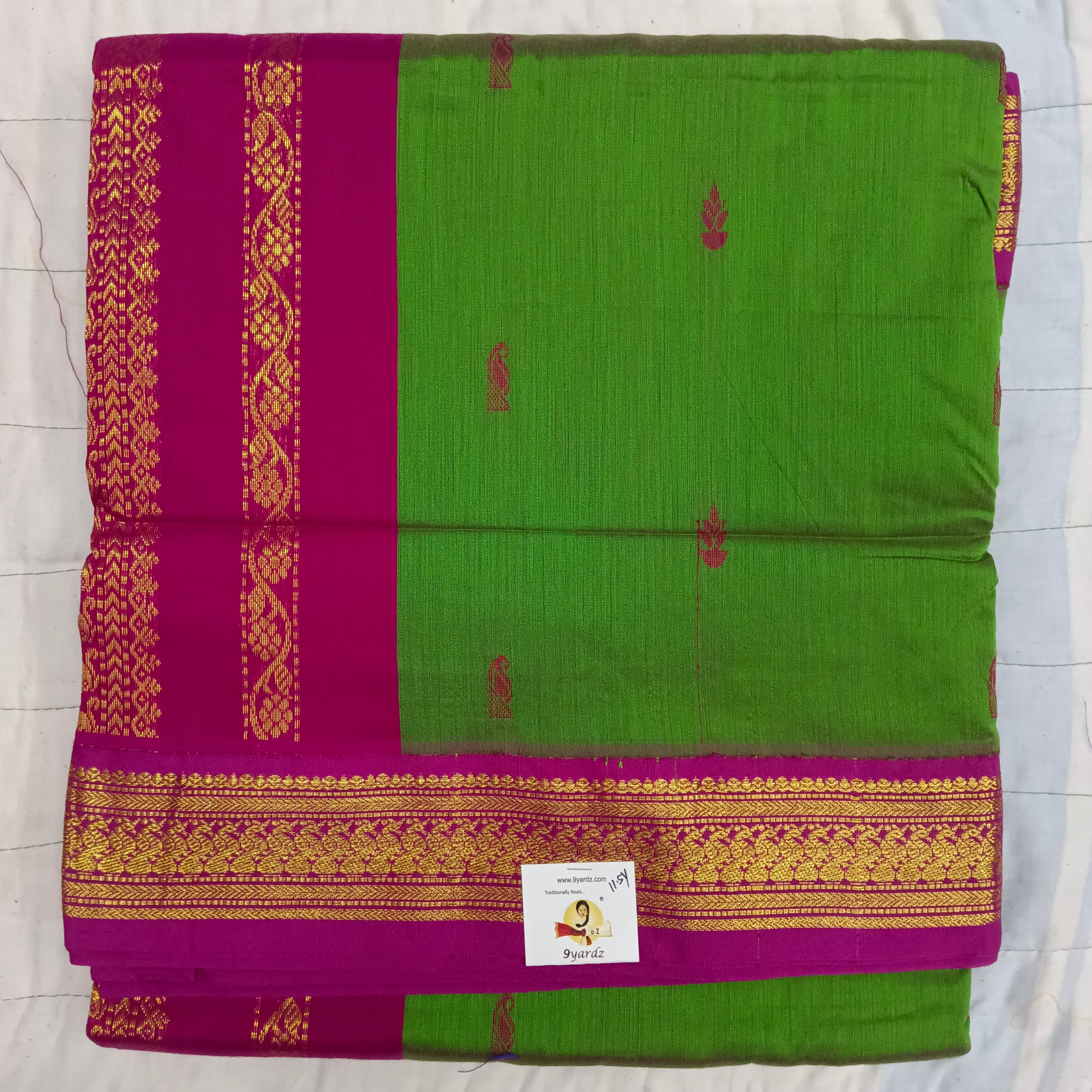 Kalyani cotton 11.5yardz(10.8mtrs)
