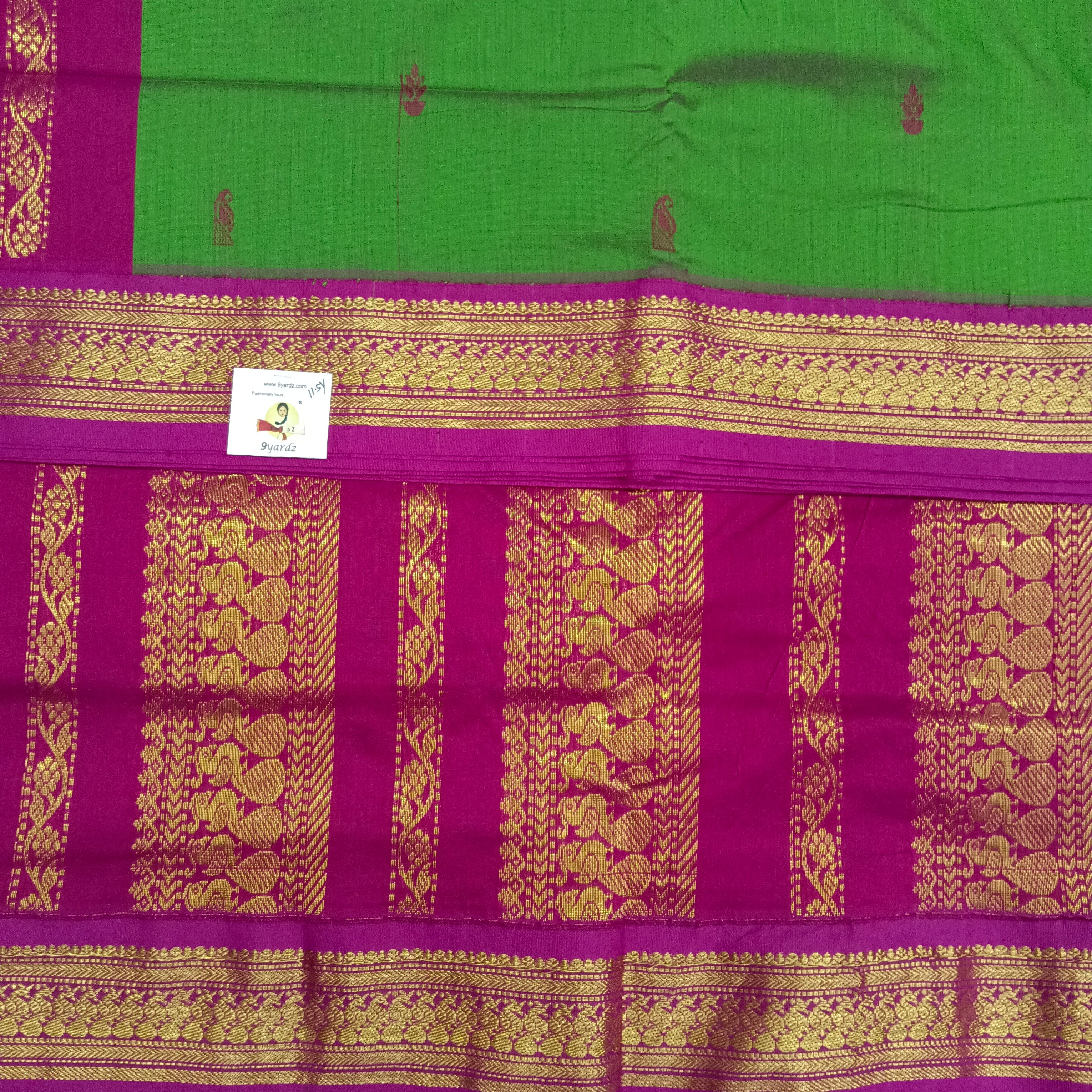 Kalyani cotton 11.5yardz(10.8mtrs)