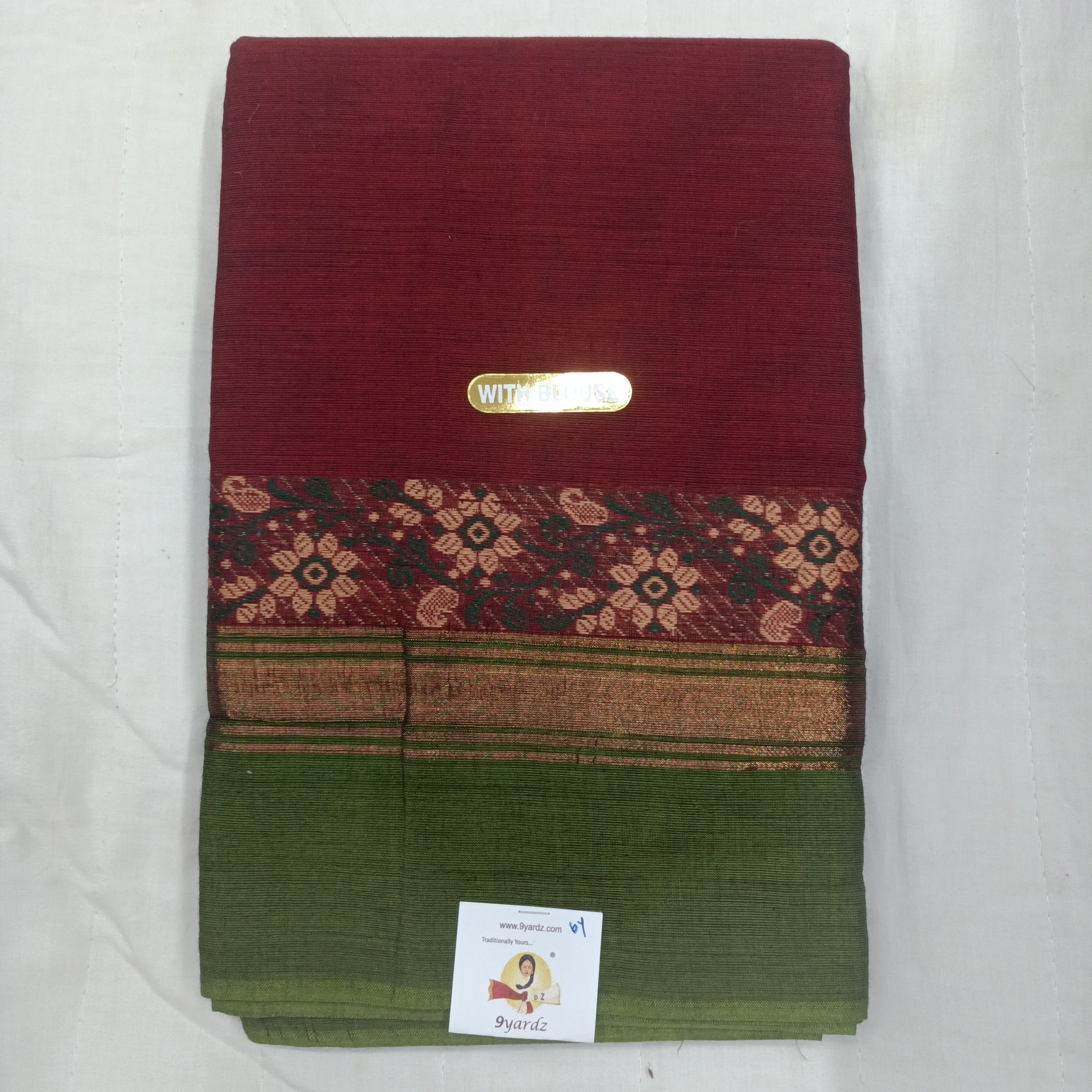 Chettinadu cotton 6 yardz