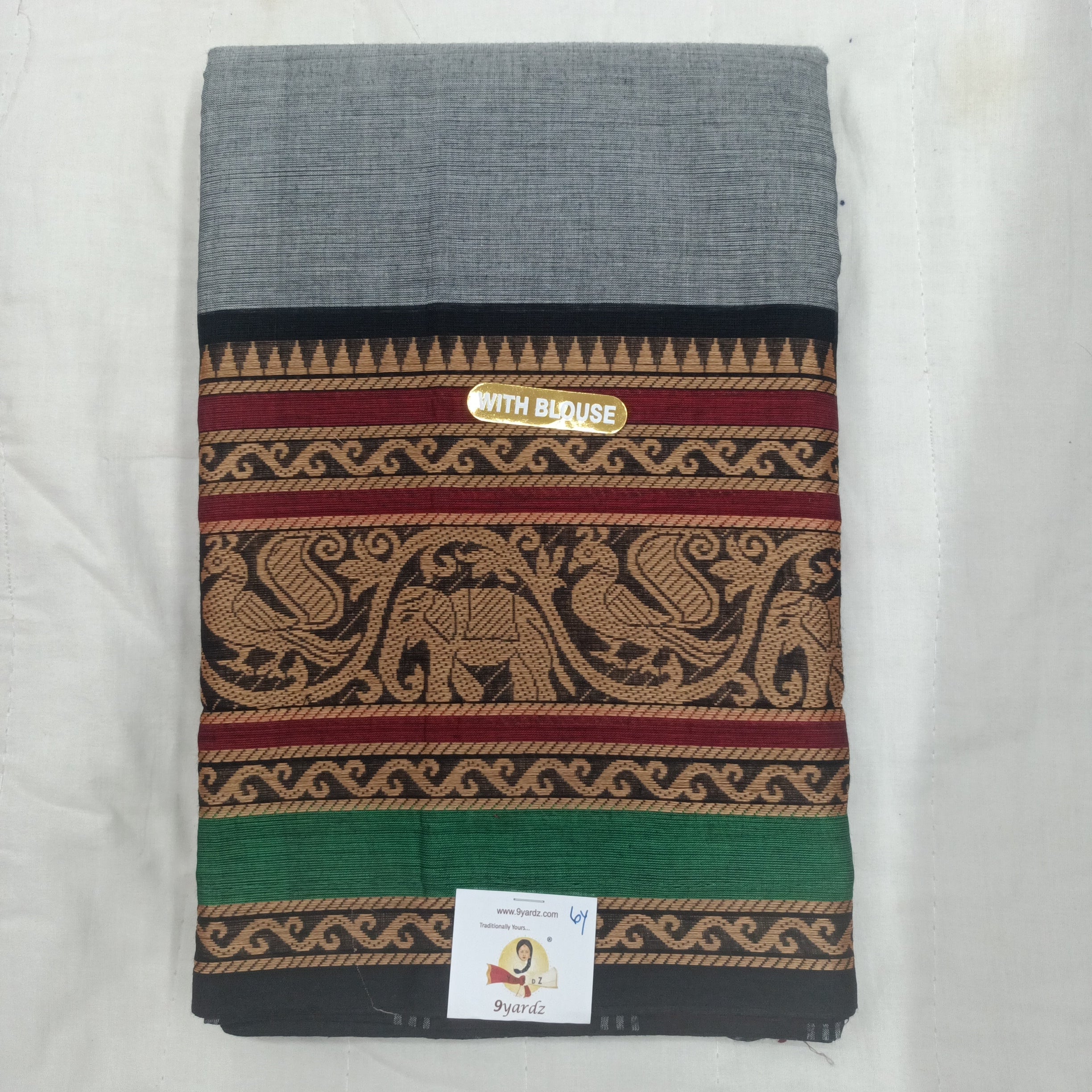 Chettinadu cotton 6 yardz