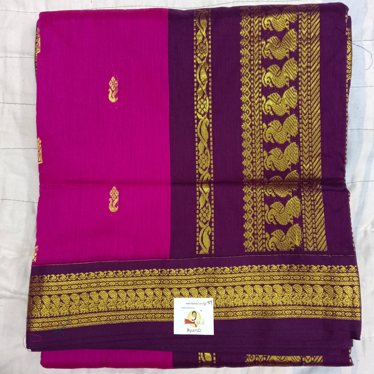 Kalyani cotton 11.5yardz(10.8mtrs)