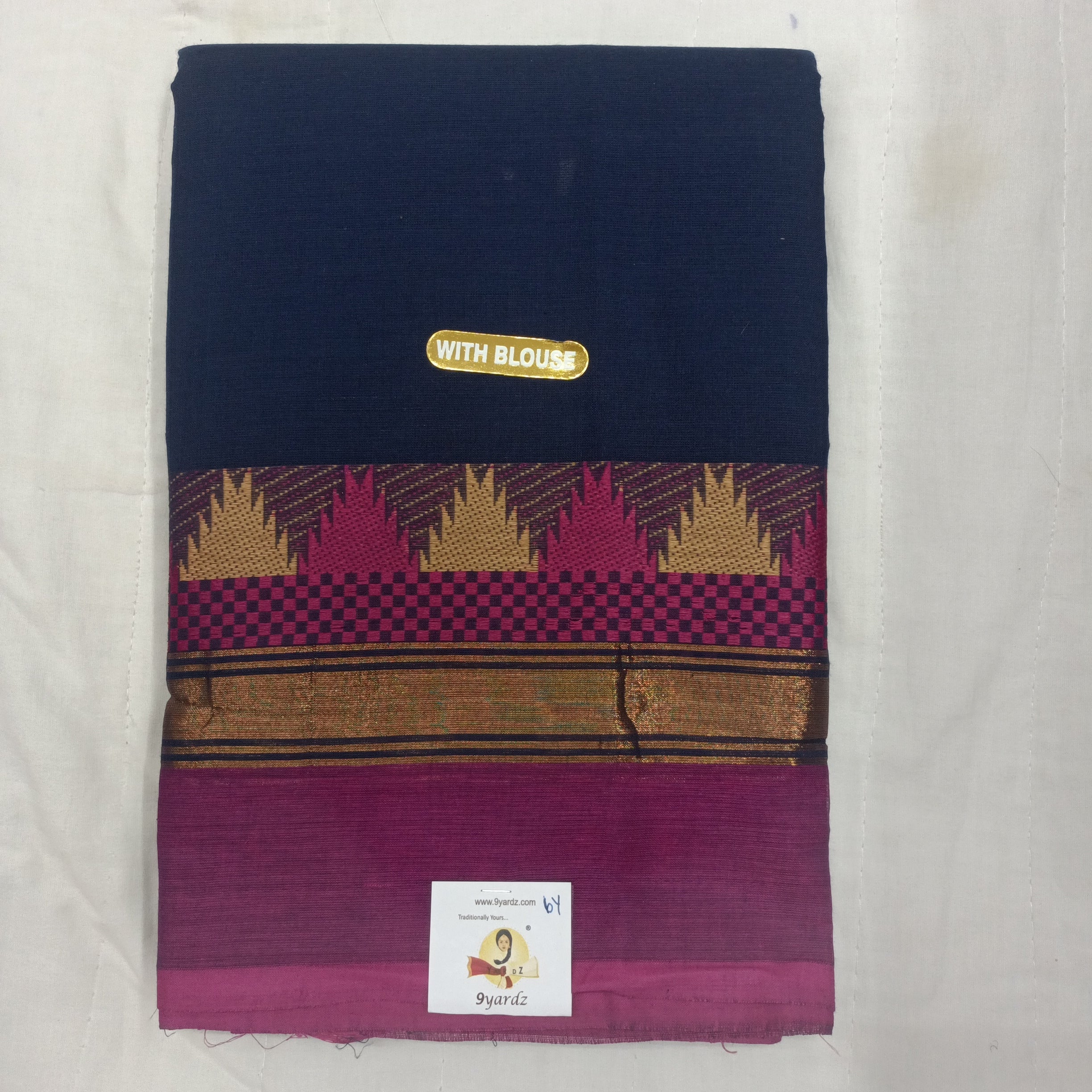 Chettinadu cotton 6 yardz