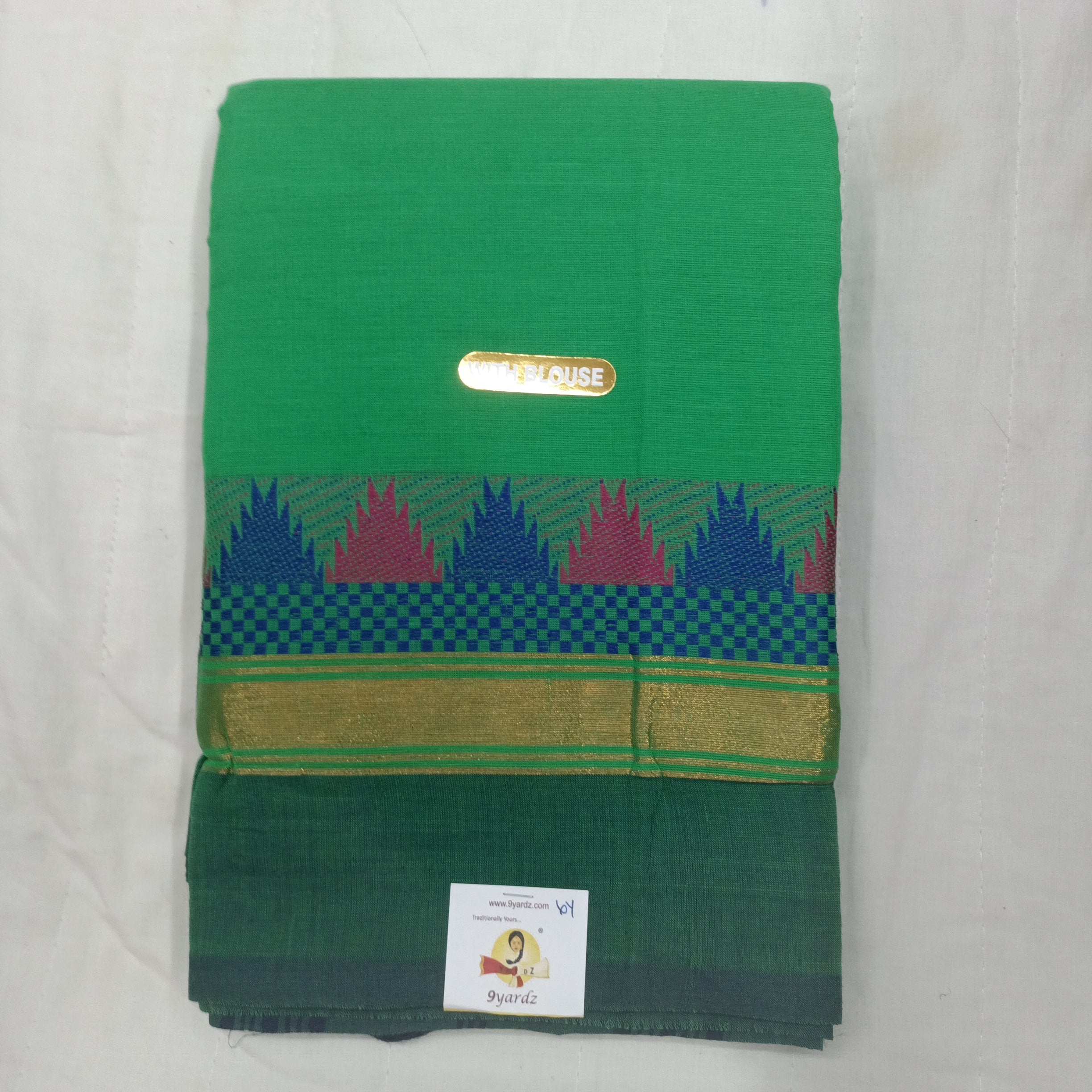 Chettinadu cotton 6 yardz