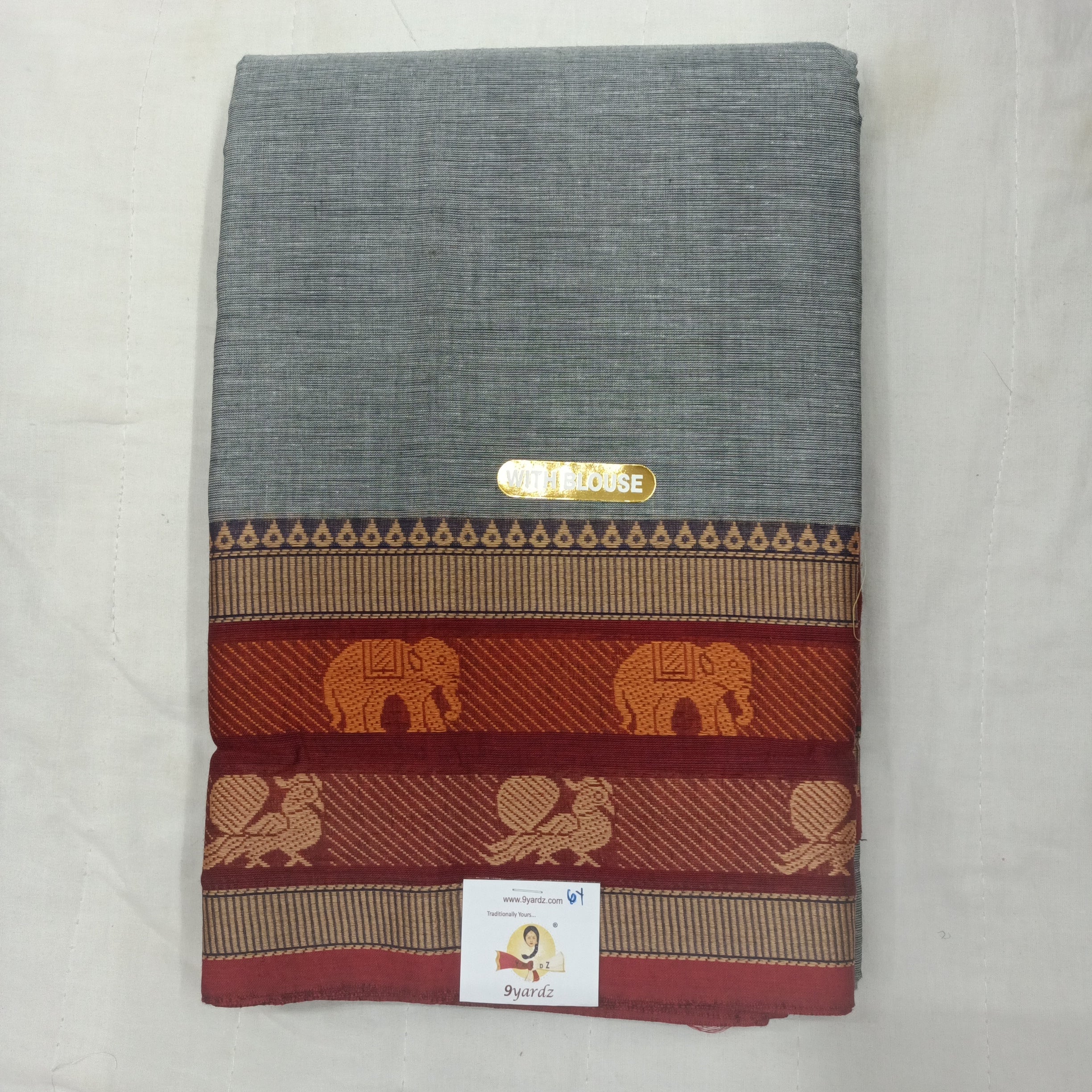 Chettinadu cotton 6 yardz