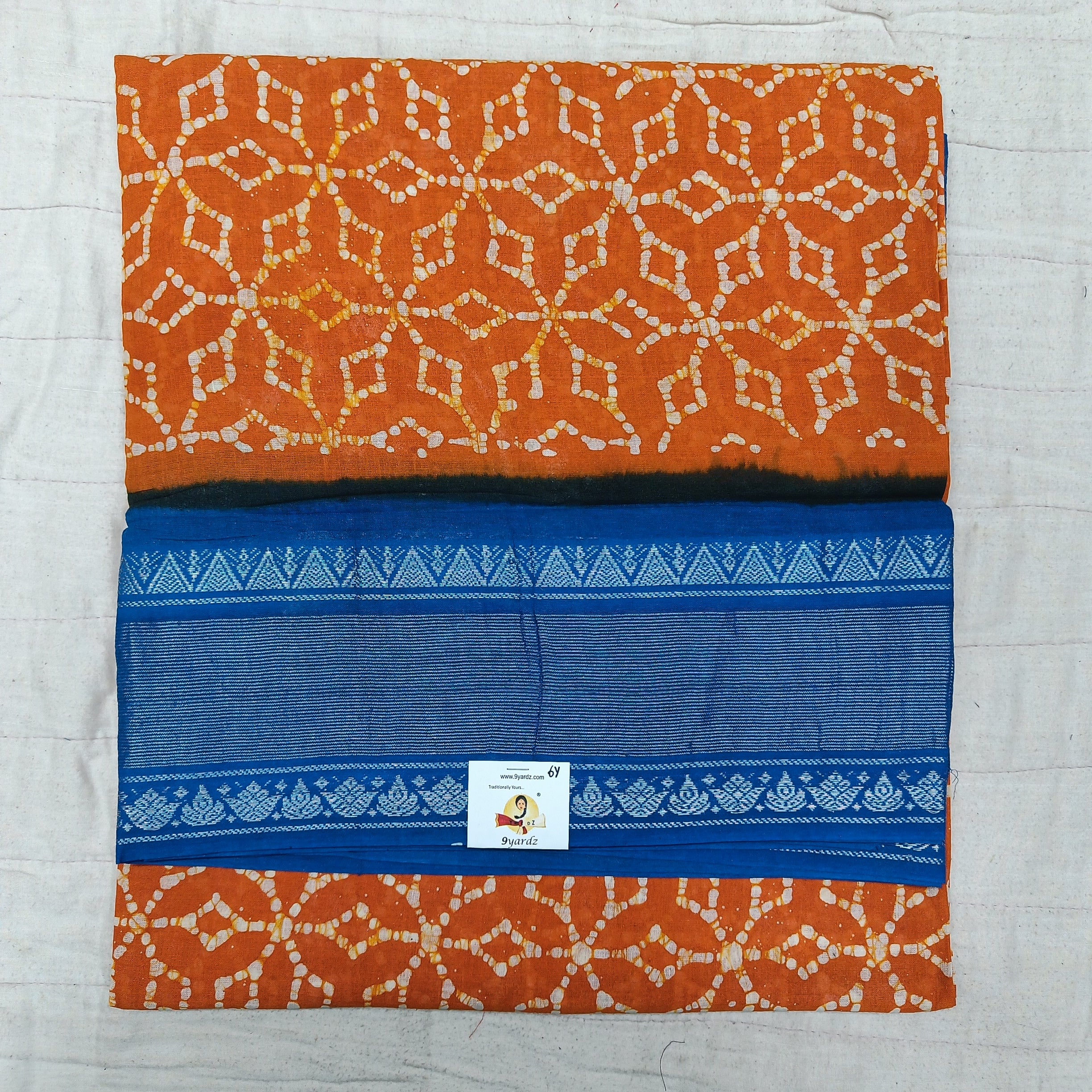 Sungudi cotton 6 yards