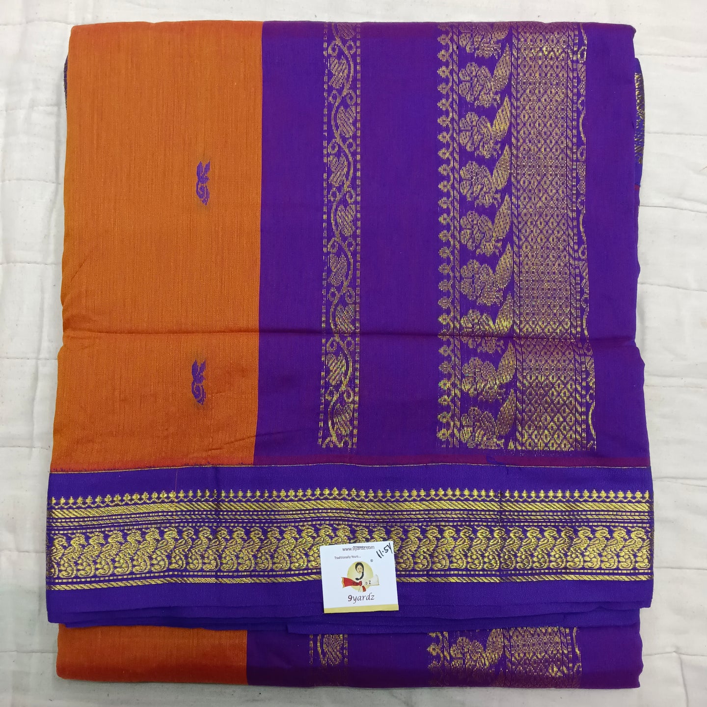 Kalyani cotton 11.5yardz(10.8mtrs) ok