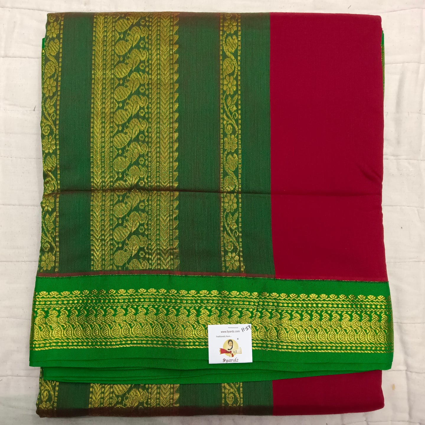 Kalyani cotton 11.5yardz(10.8mtrs) ok