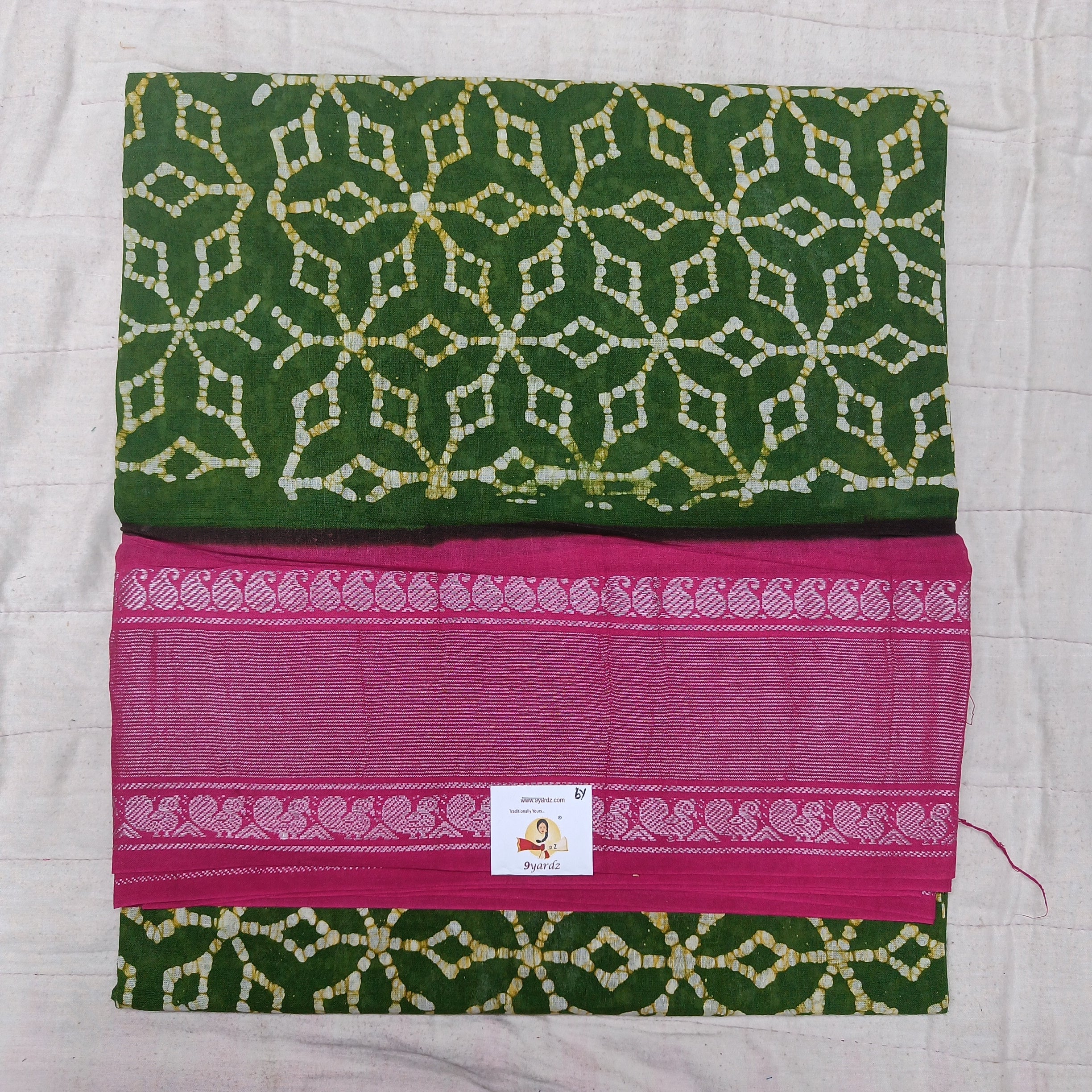 Sungudi cotton 6 yards
