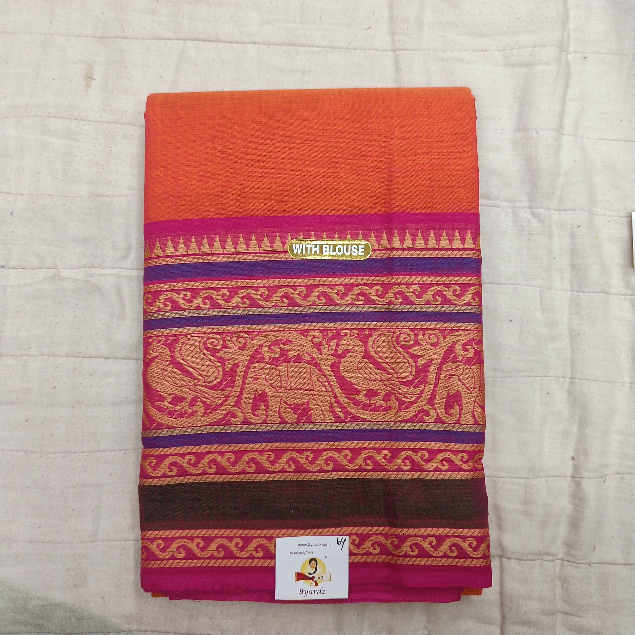 Chettinadu cotton 6 yardz