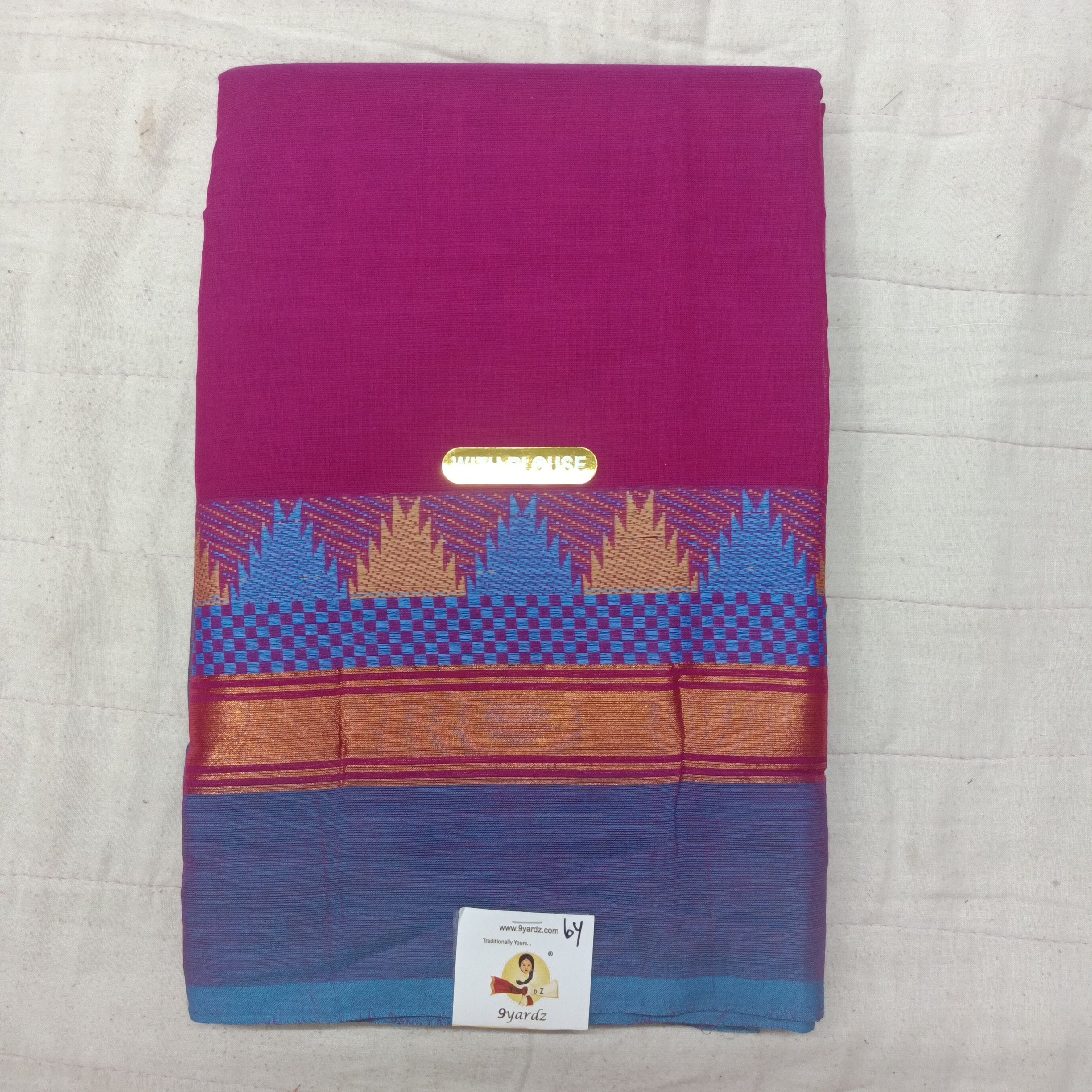 Chettinadu cotton 6 yardz