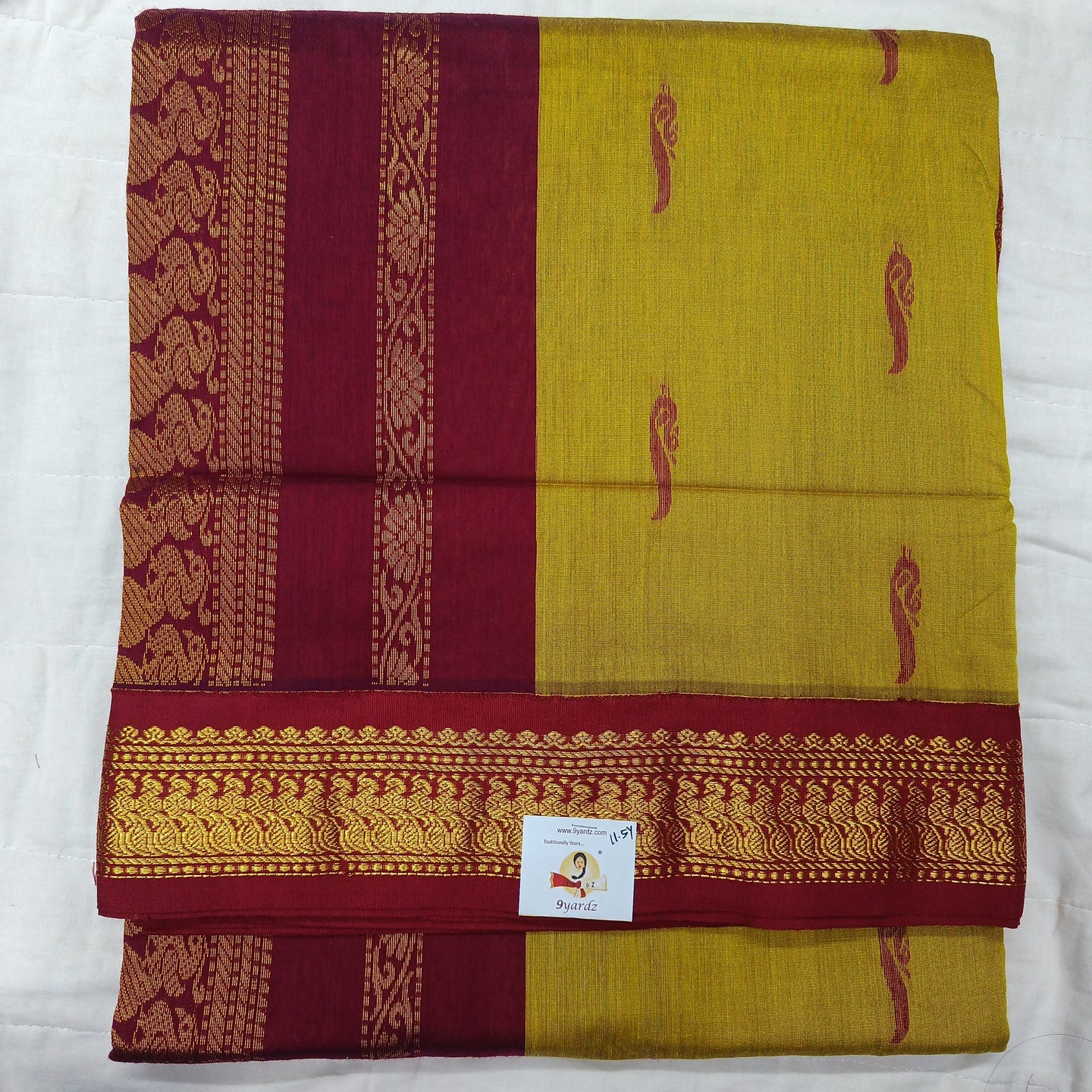 Kalyani cotton 11.5yardz(10.8mtrs)