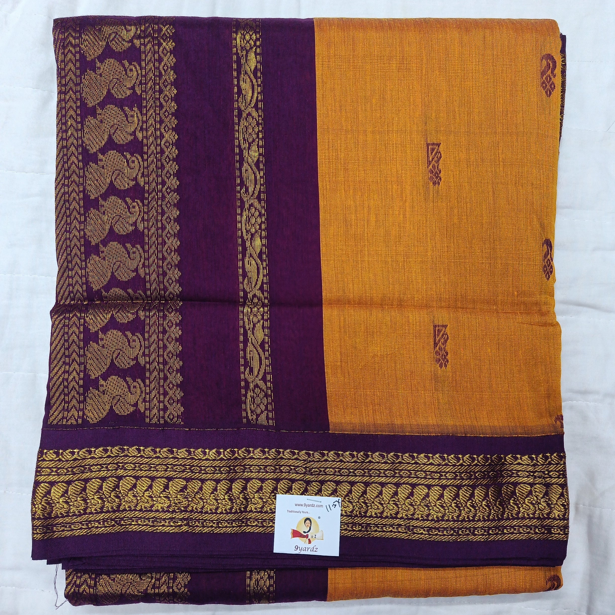 Kalyani cotton 11.5yardz(10.8mtrs)