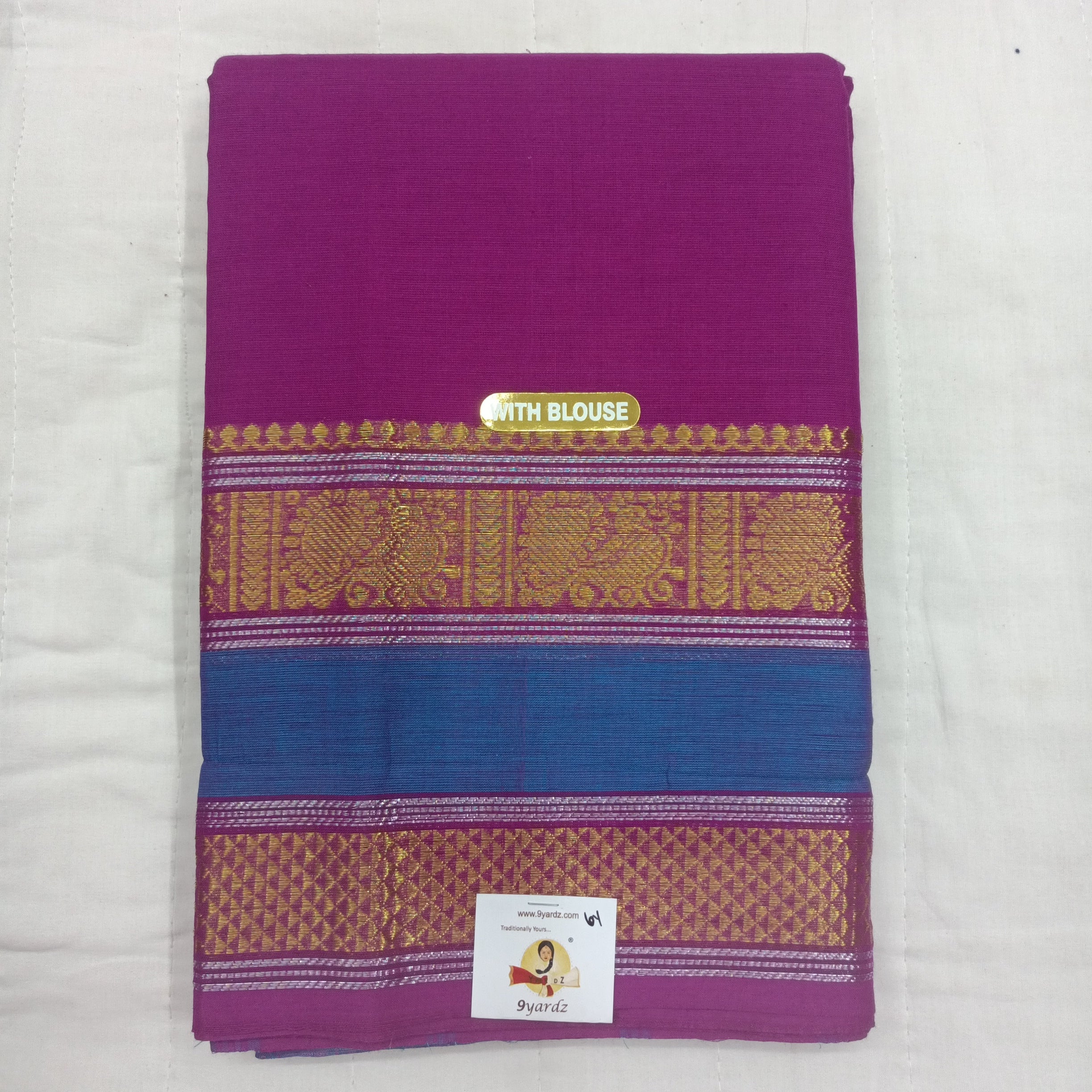 Chettinadu cotton 6 yardz