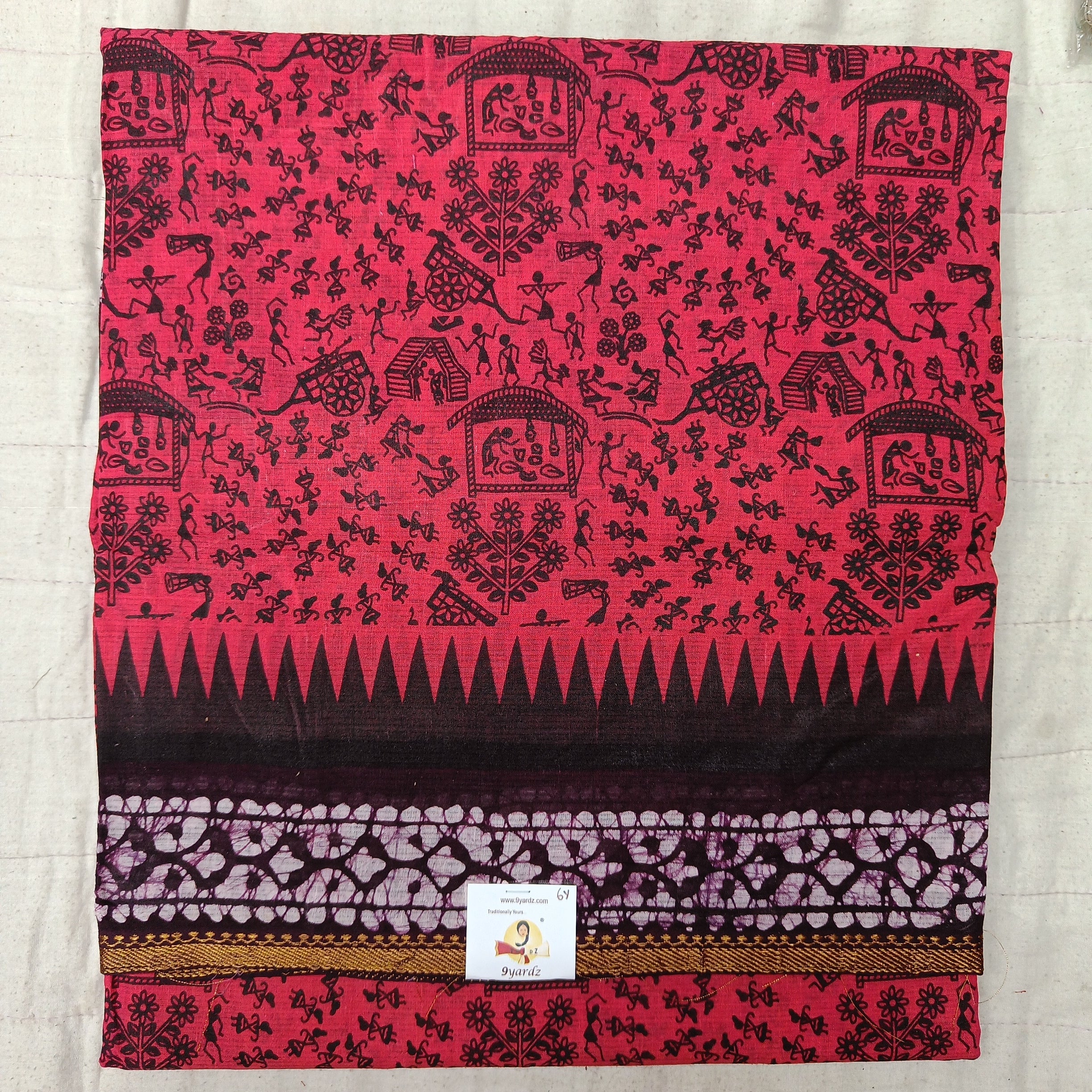 Sungudi cotton 6 yards