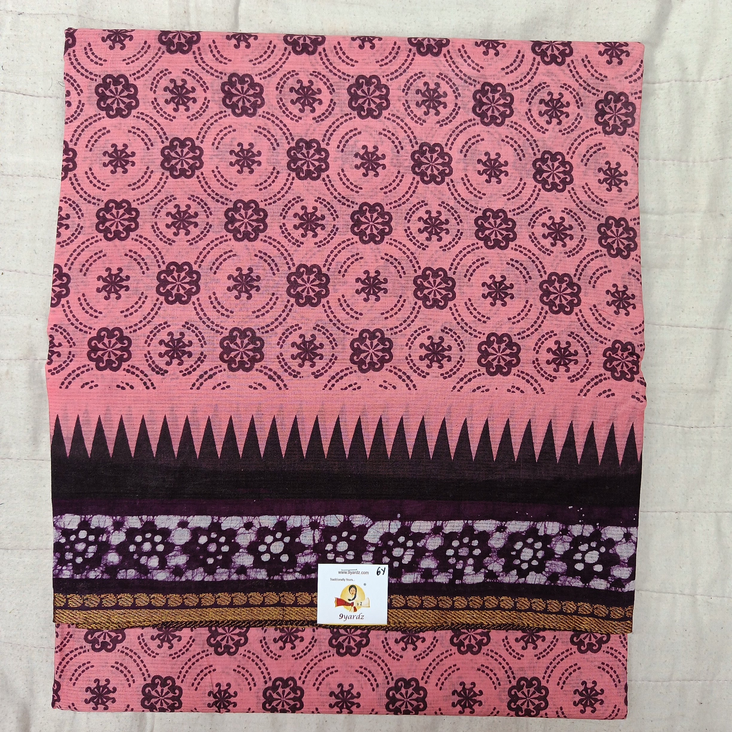 Sungudi cotton 6 yards