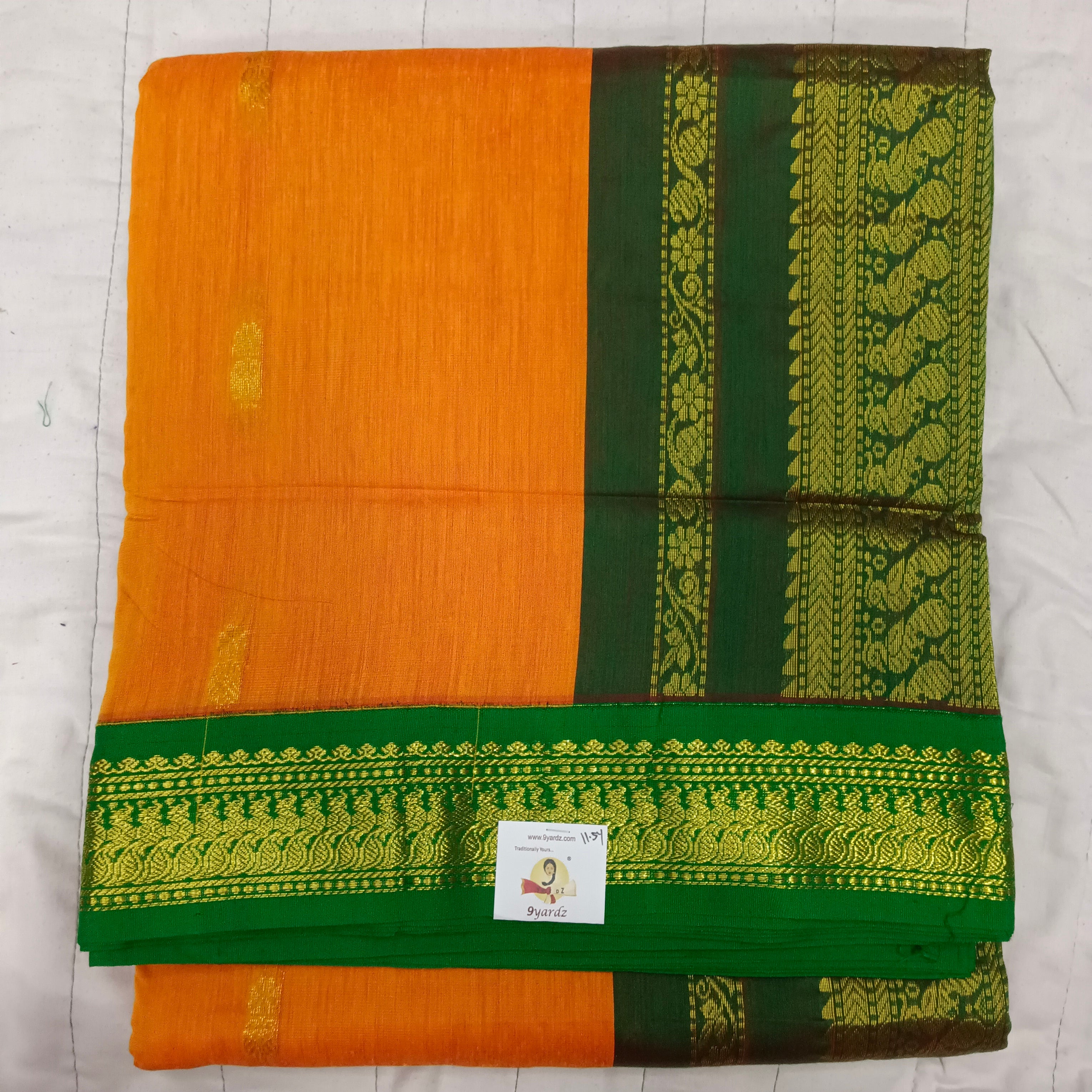 Kalyani cotton 11.5yardz(10.8mtrs)