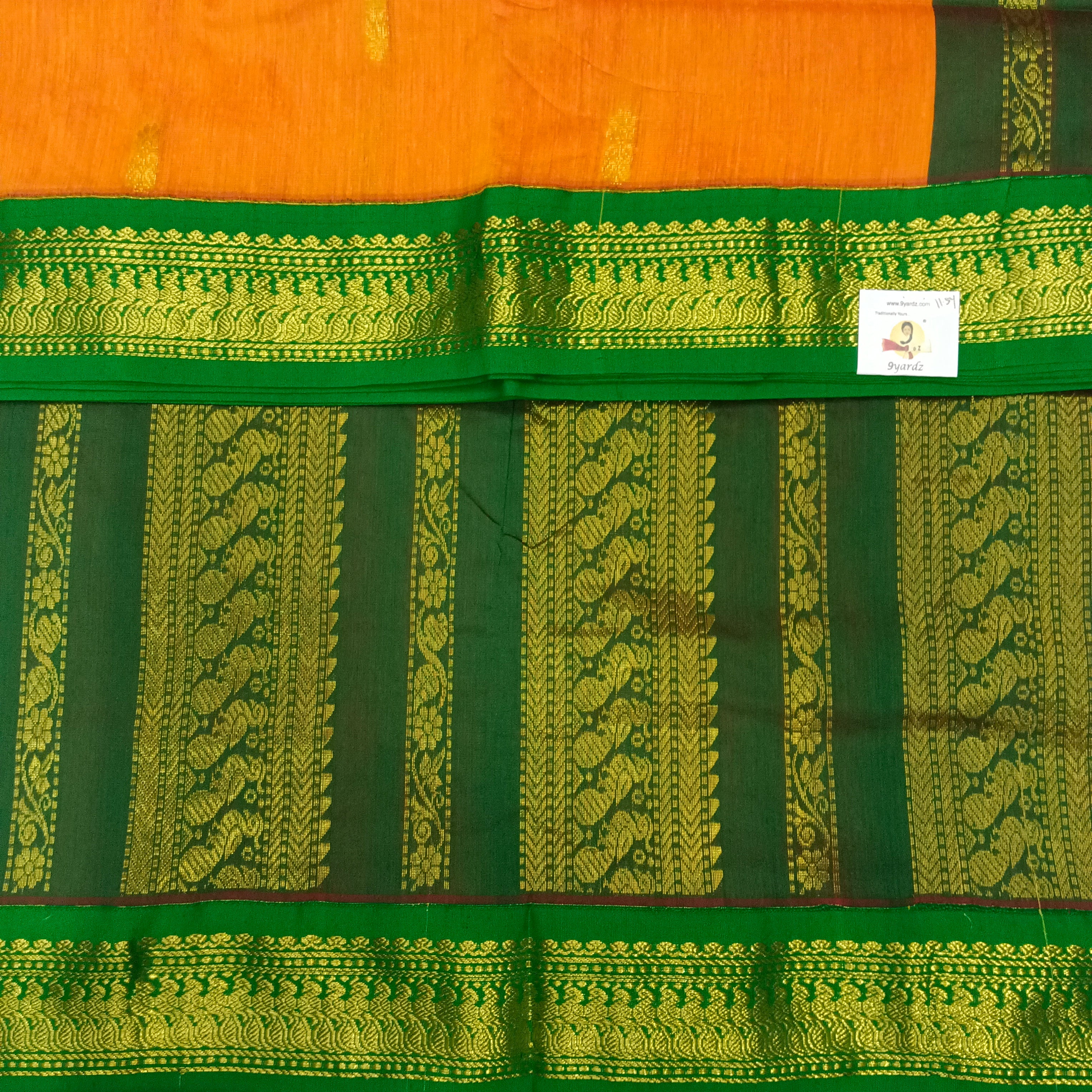 Kalyani cotton 11.5yardz(10.8mtrs)