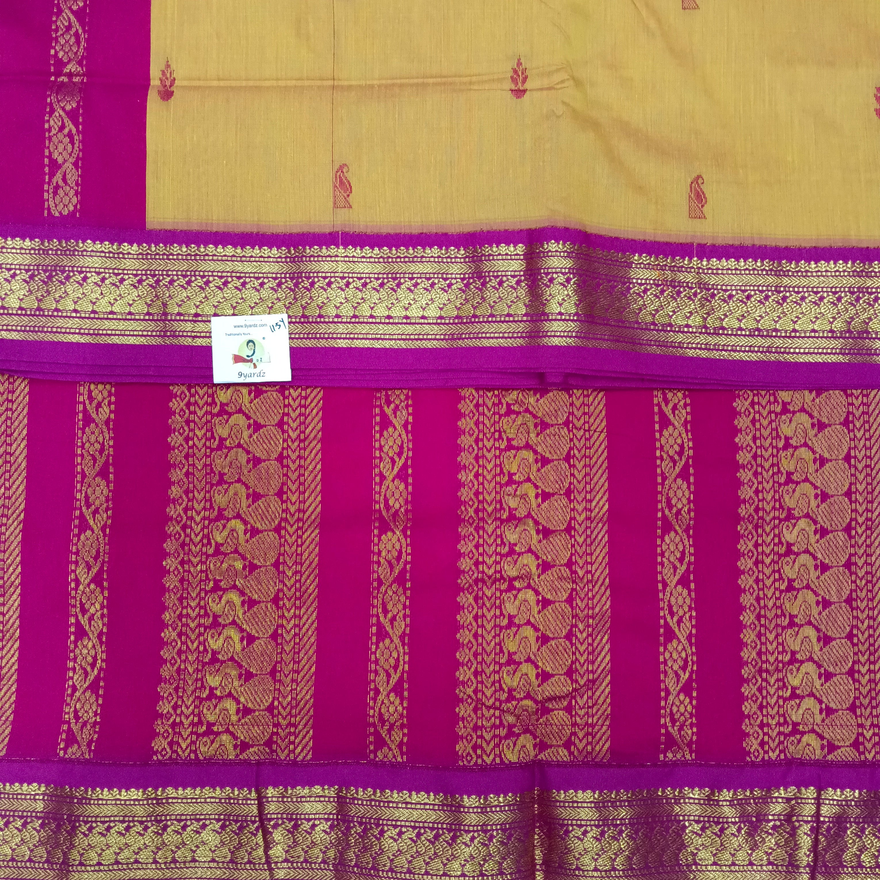 Kalyani cotton 11.5yardz(10.8mtrs)