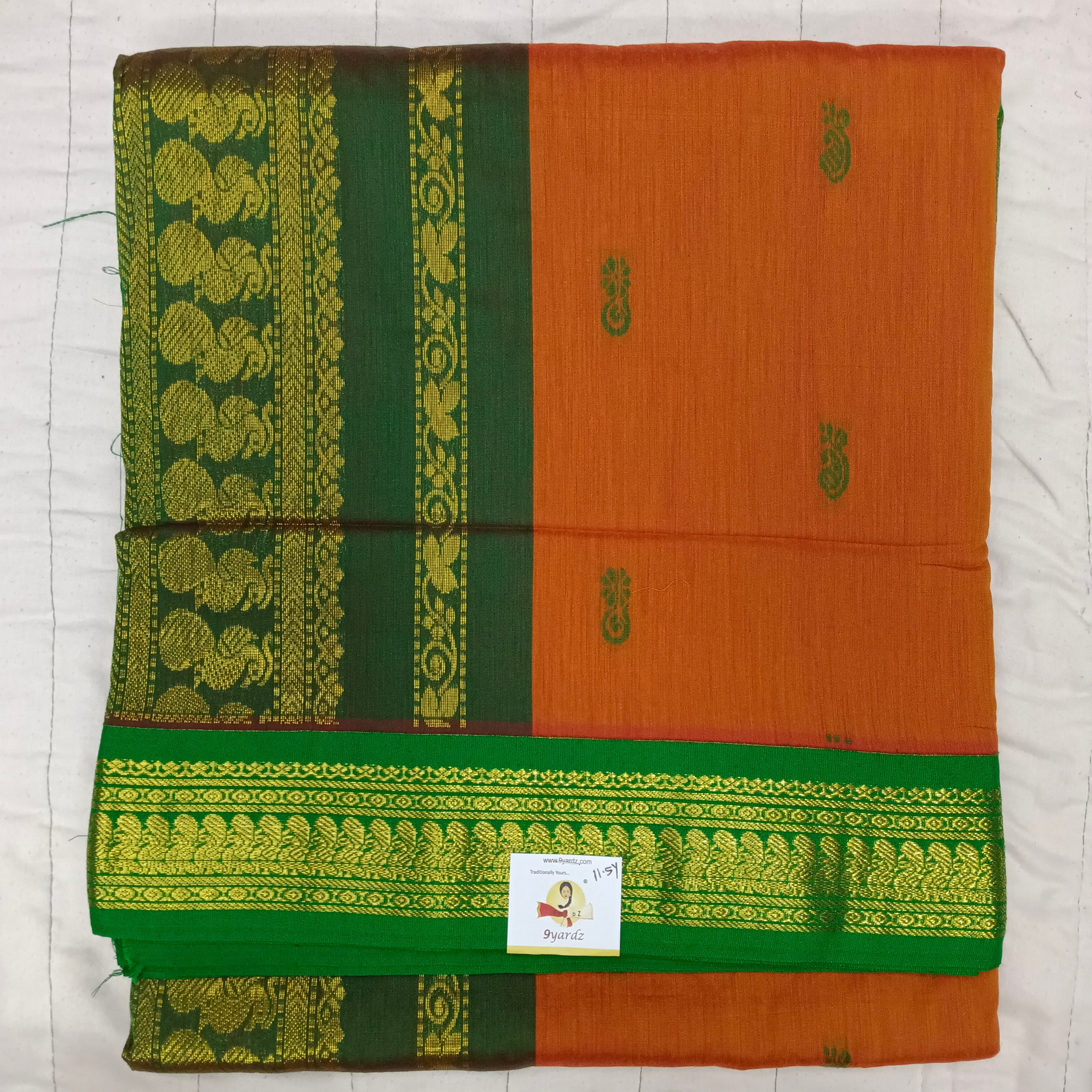 Kalyani cotton 11.5yardz(10.8mtrs)