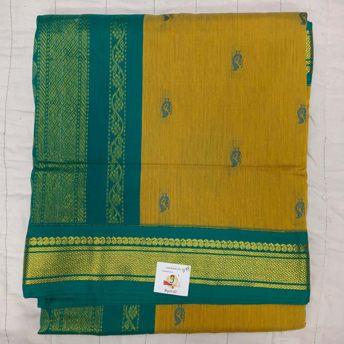 Kalyani cotton 11.5yardz(10.8mtrs)