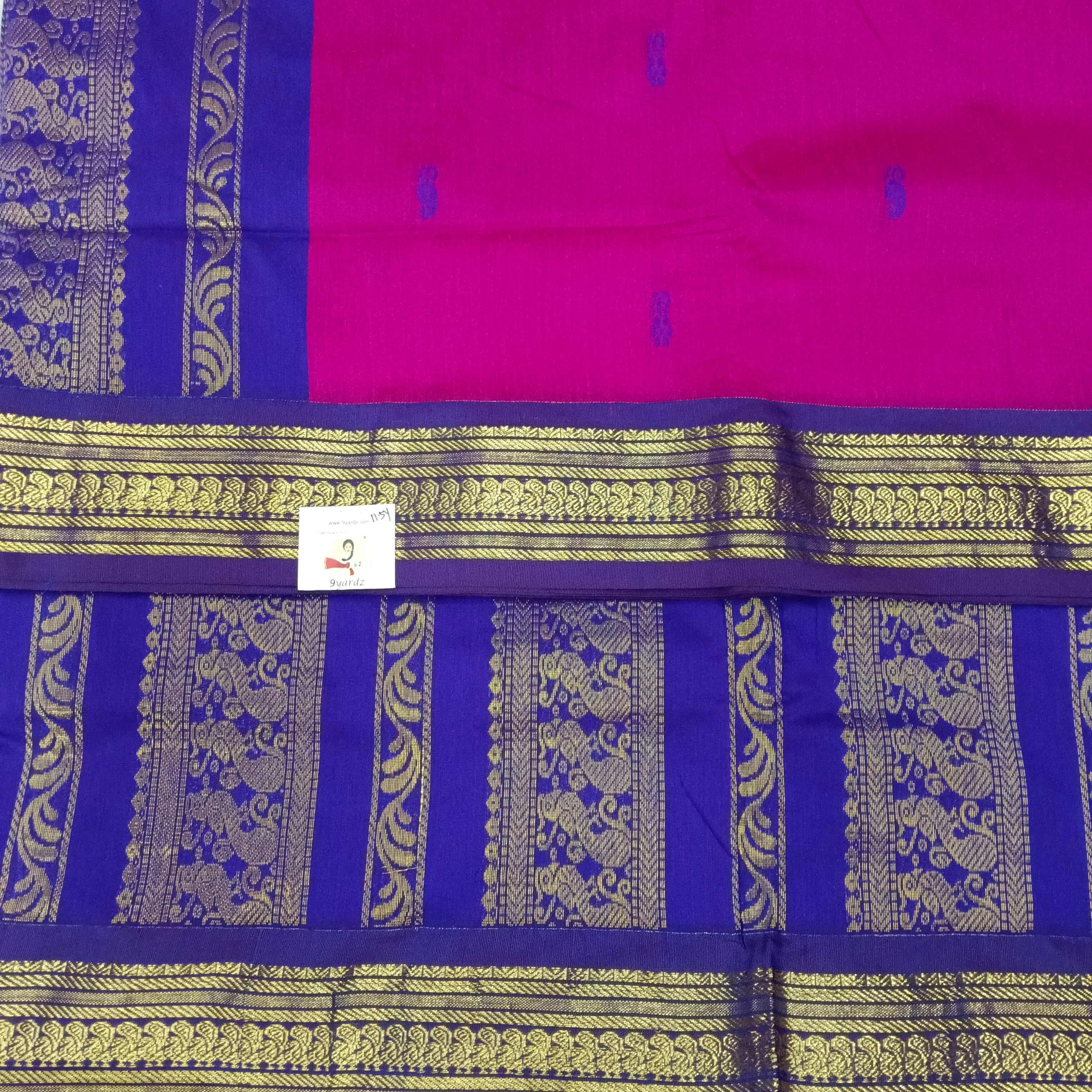 Kalyani cotton 11.5yardz(10.8mtrs)