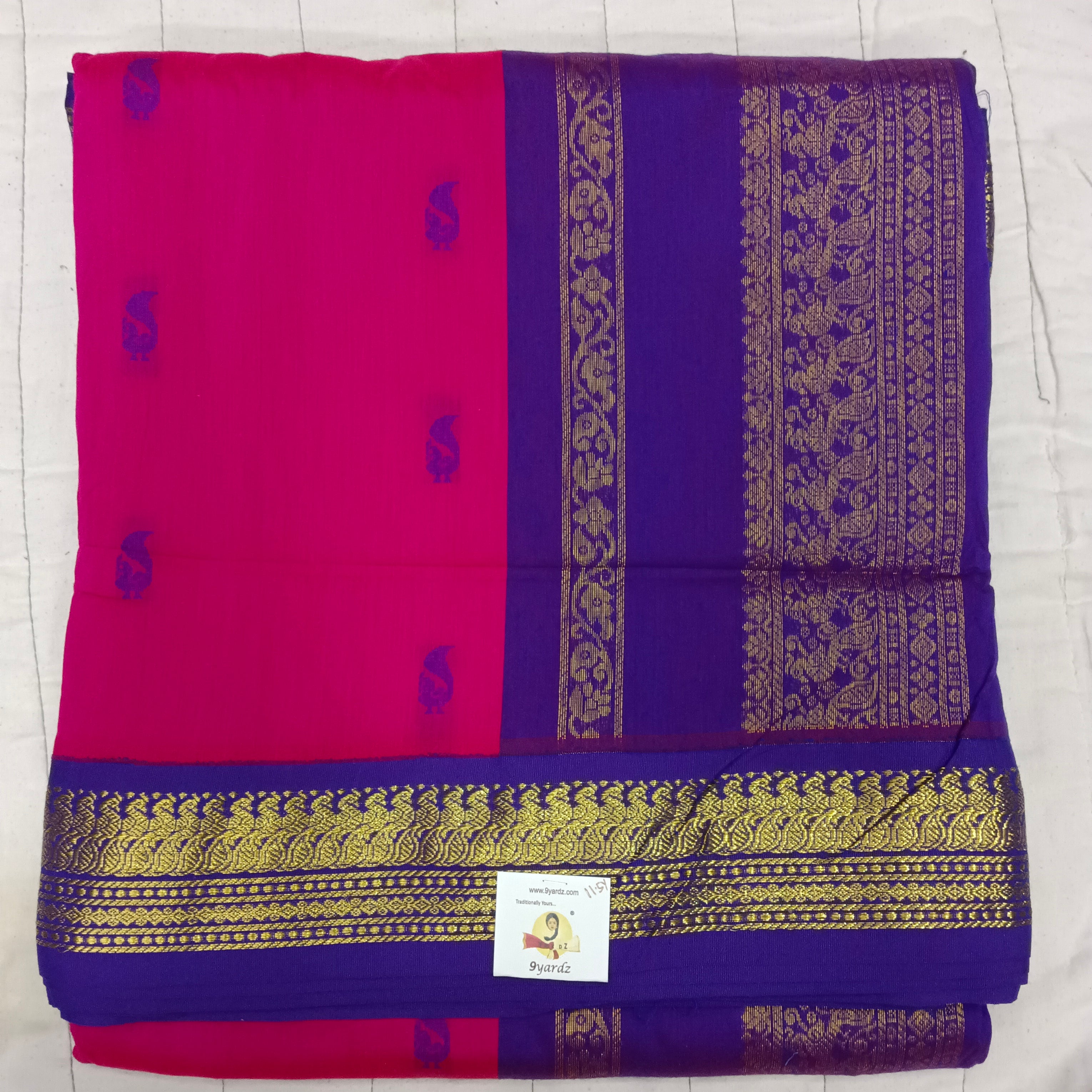 Kalyani cotton 11.5yardz(10.8mtrs)
