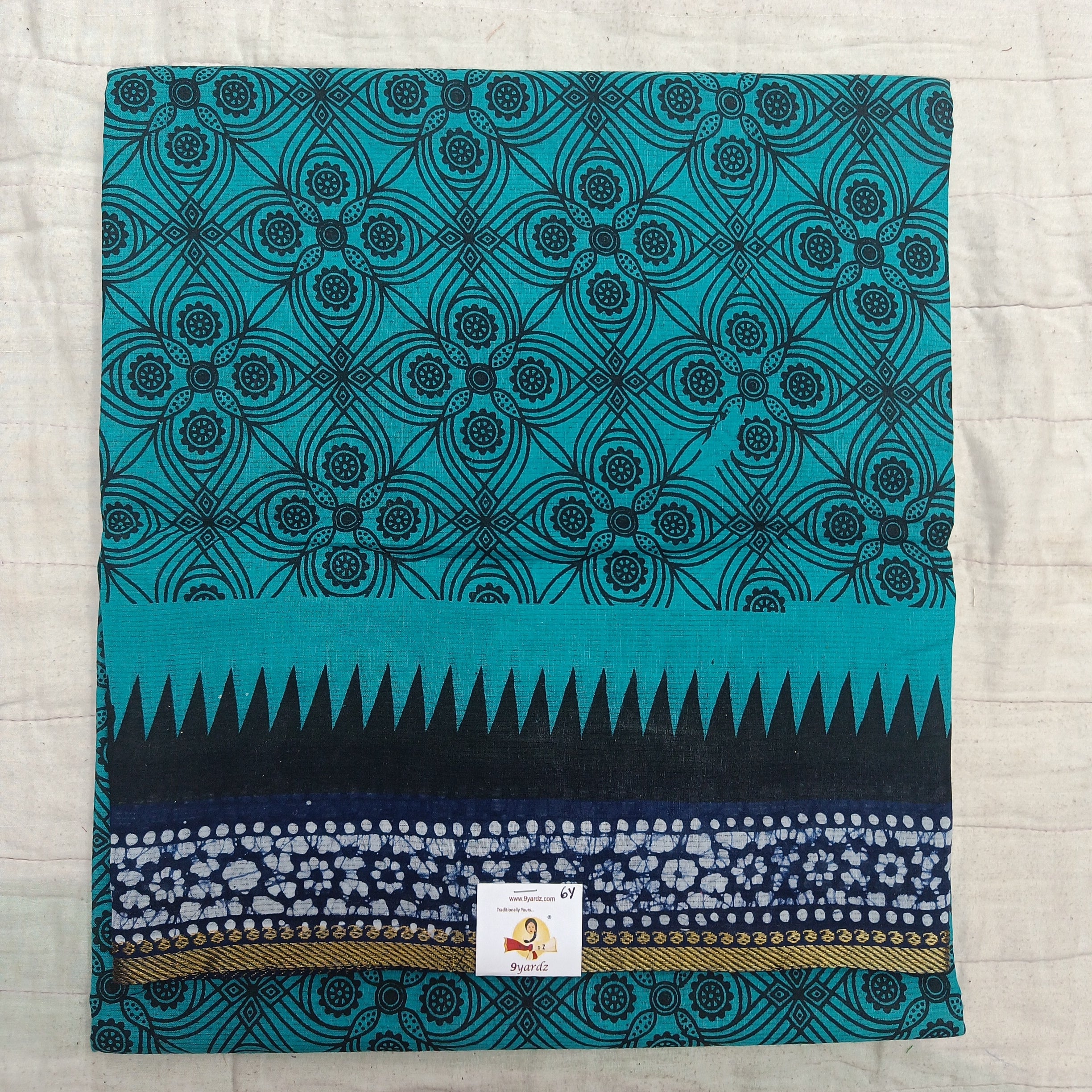 Sungudi cotton 6 yards