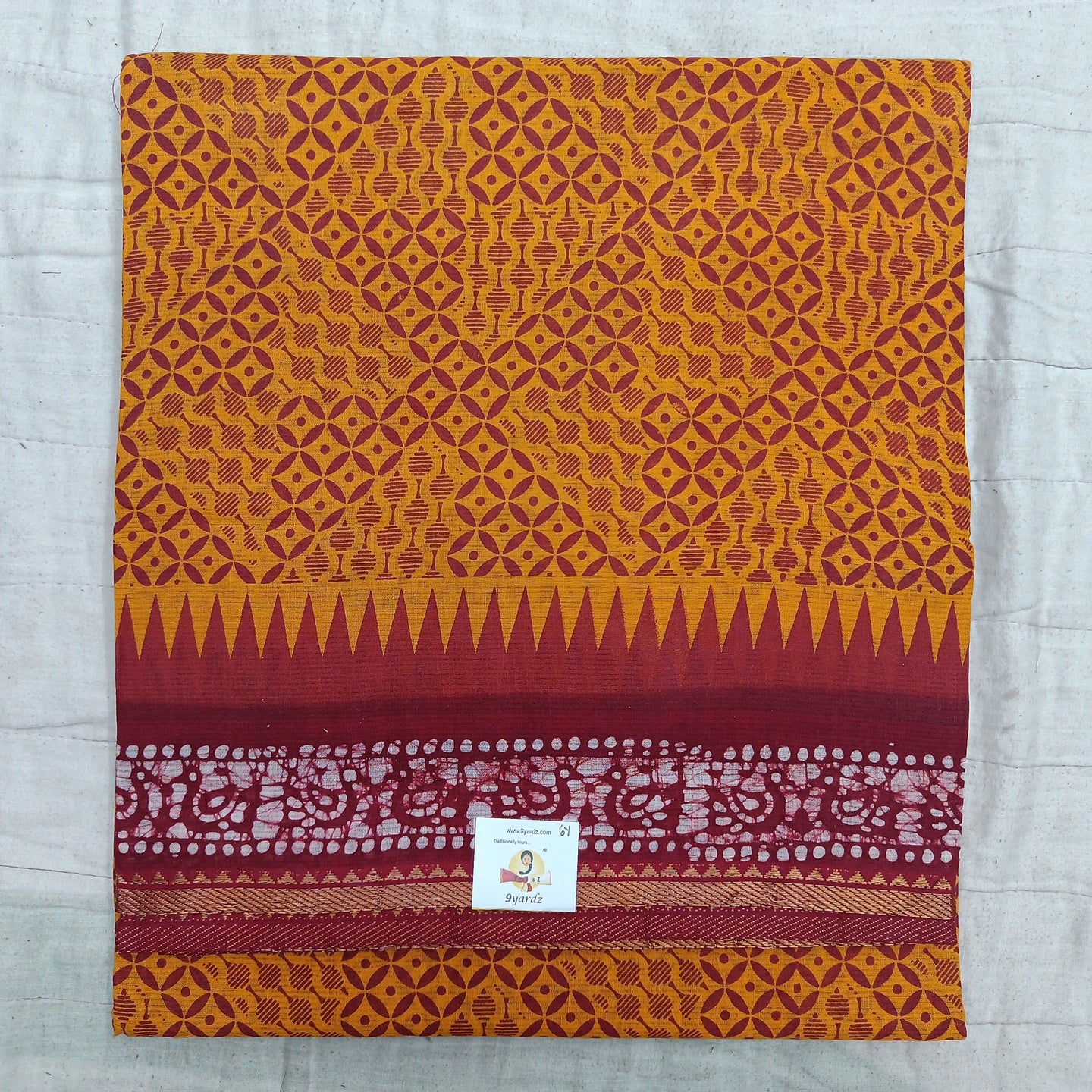 Sungudi cotton 6 yards