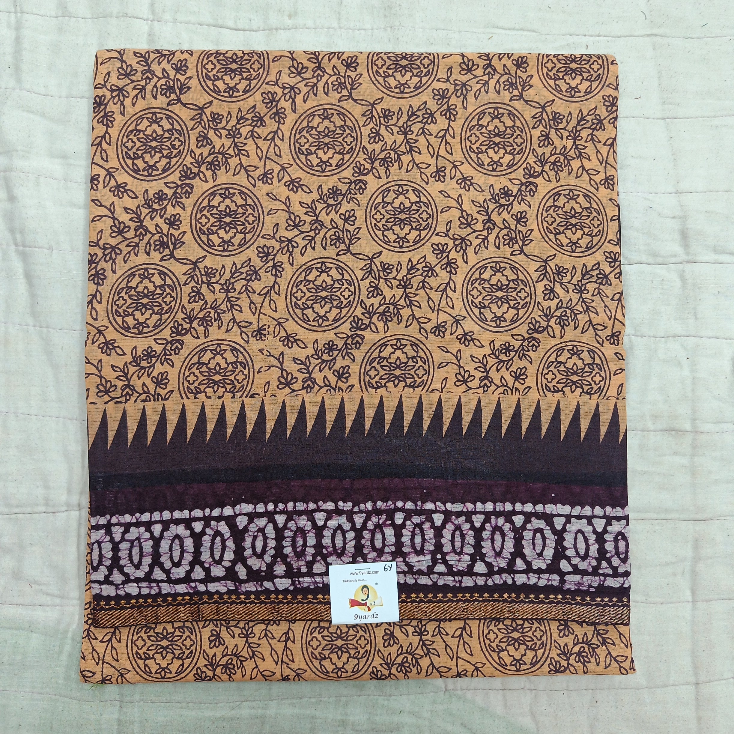 Sungudi cotton 6 yards