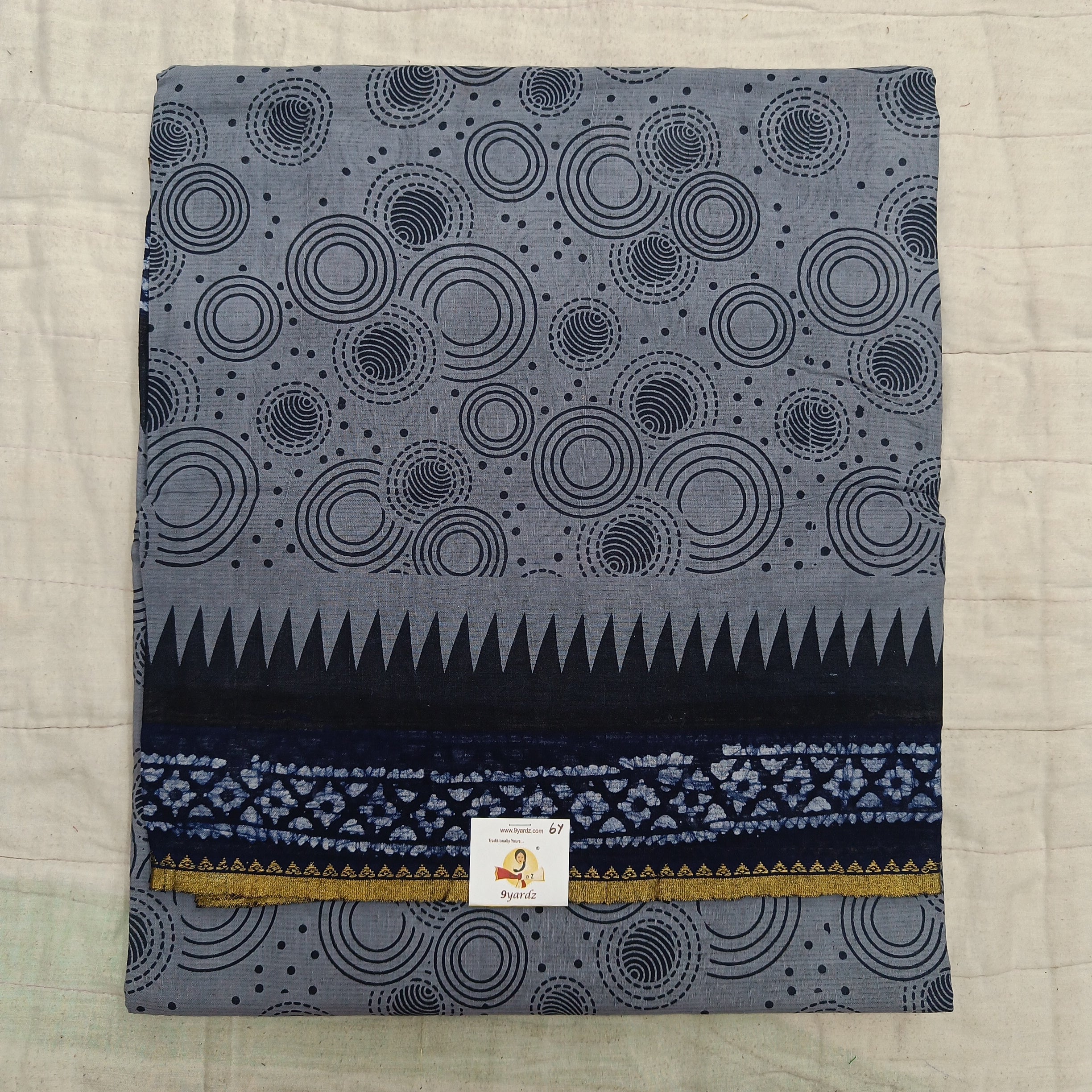 Sungudi cotton 6 yards