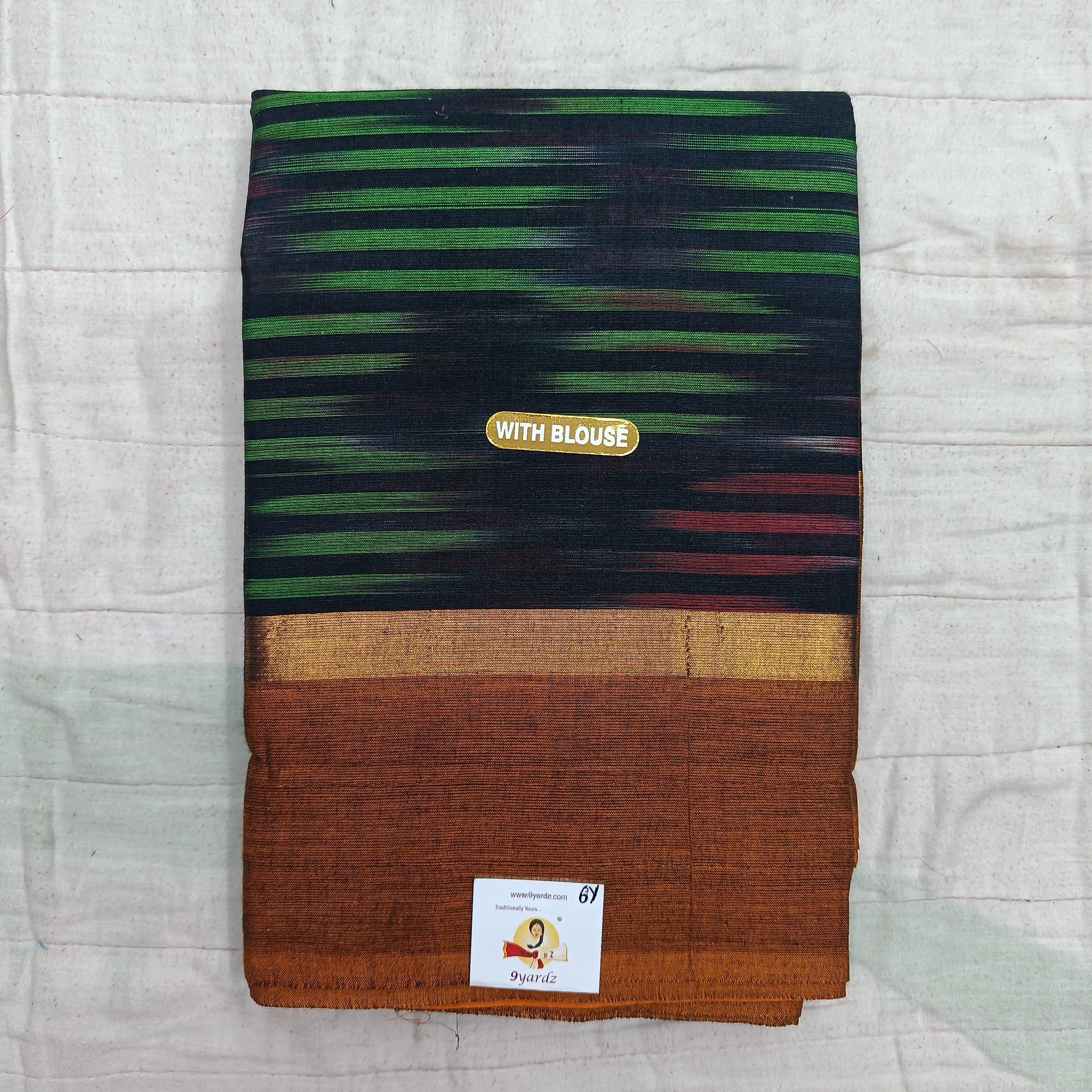 Ikat Cotton sarees 6Yardz
