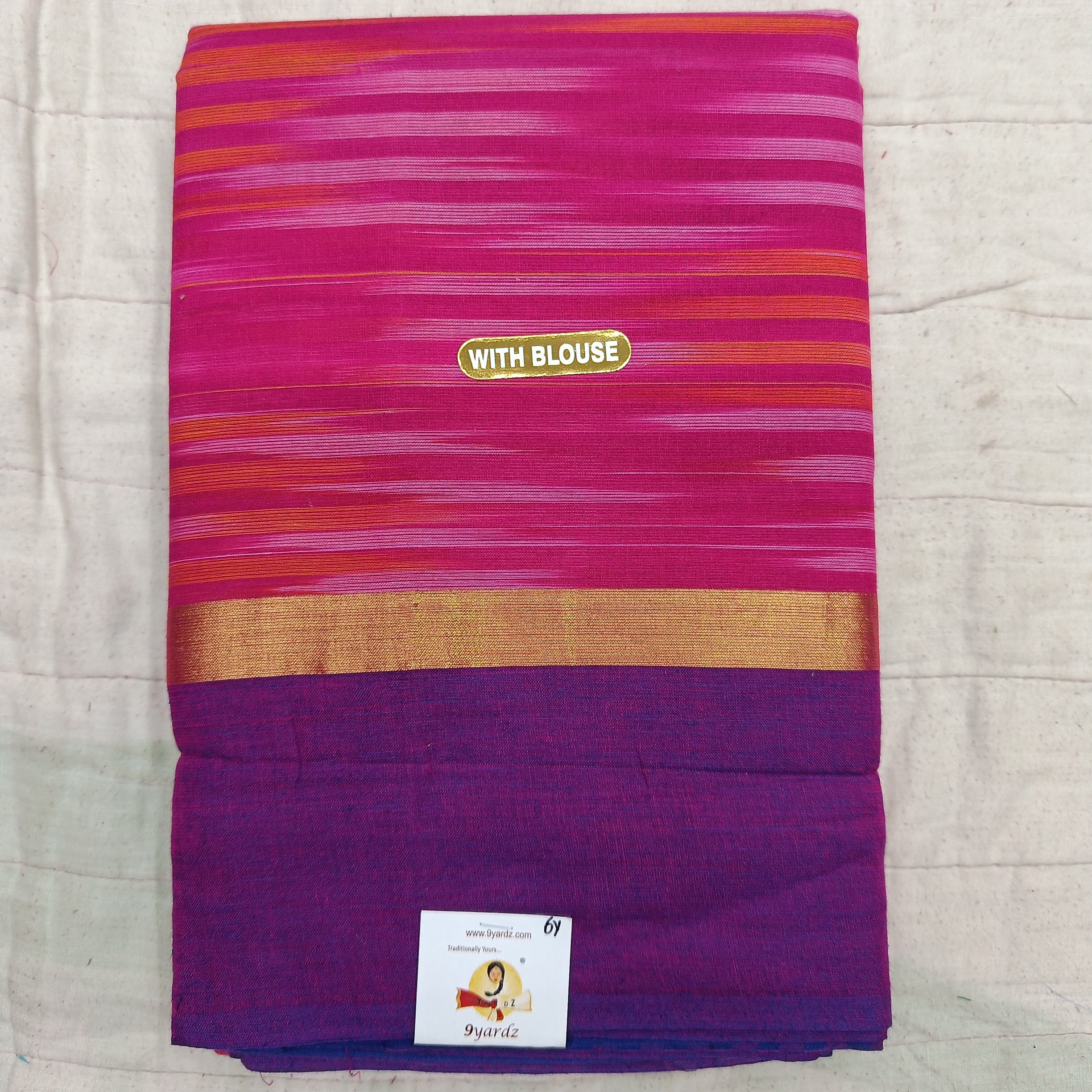 Ikat Cotton sarees 6Yardz
