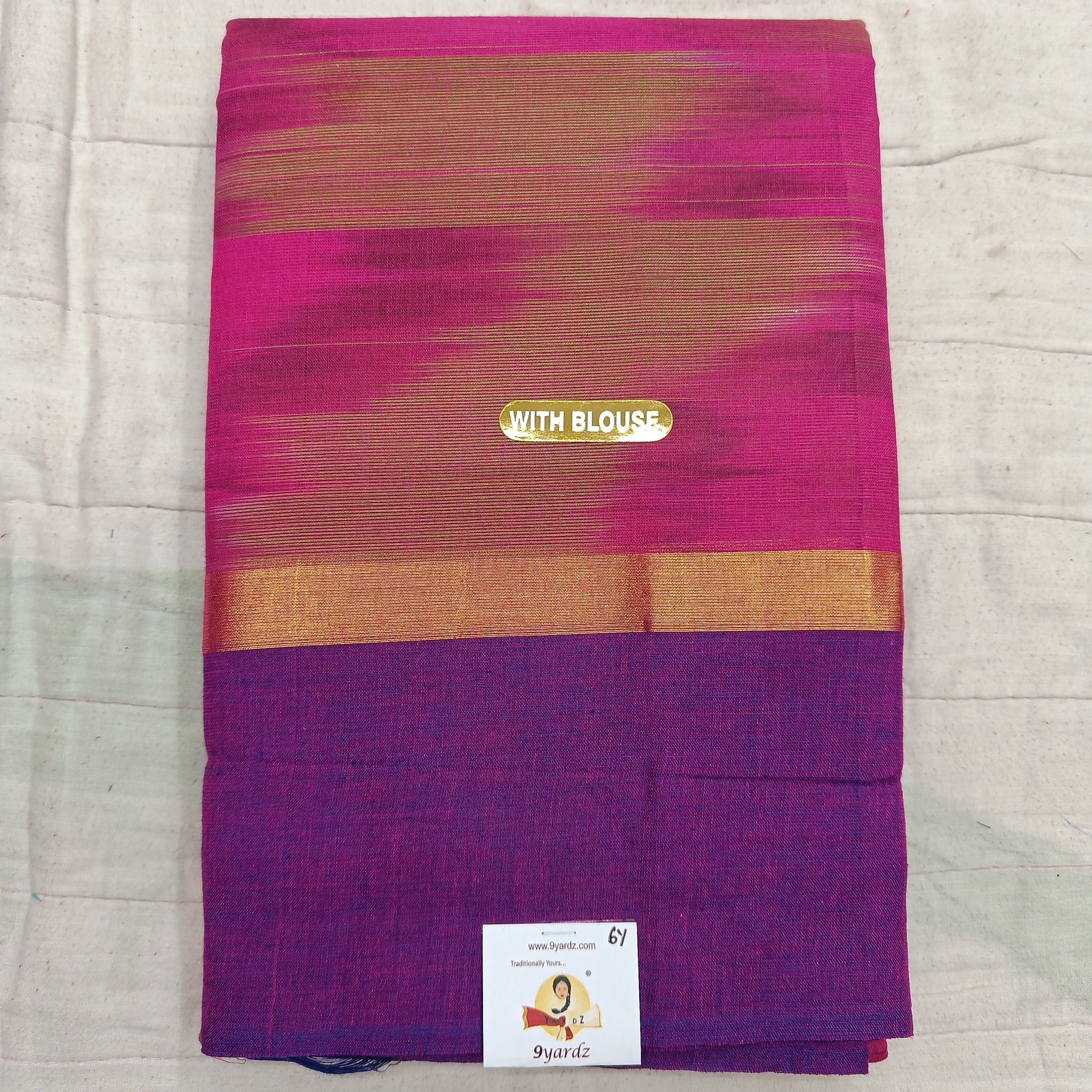 Ikat Cotton sarees 6Yardz