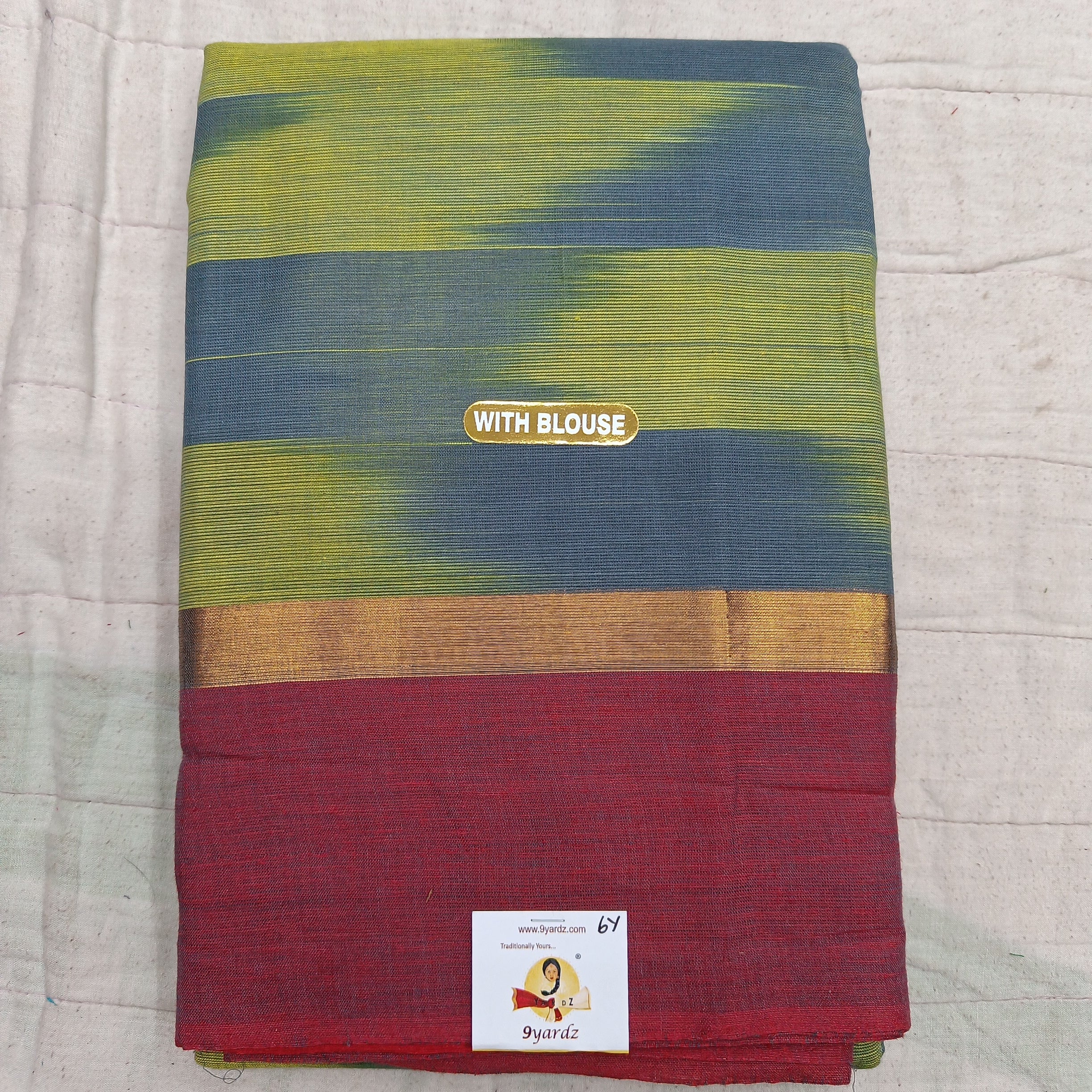 Ikat Cotton sarees 6Yardz