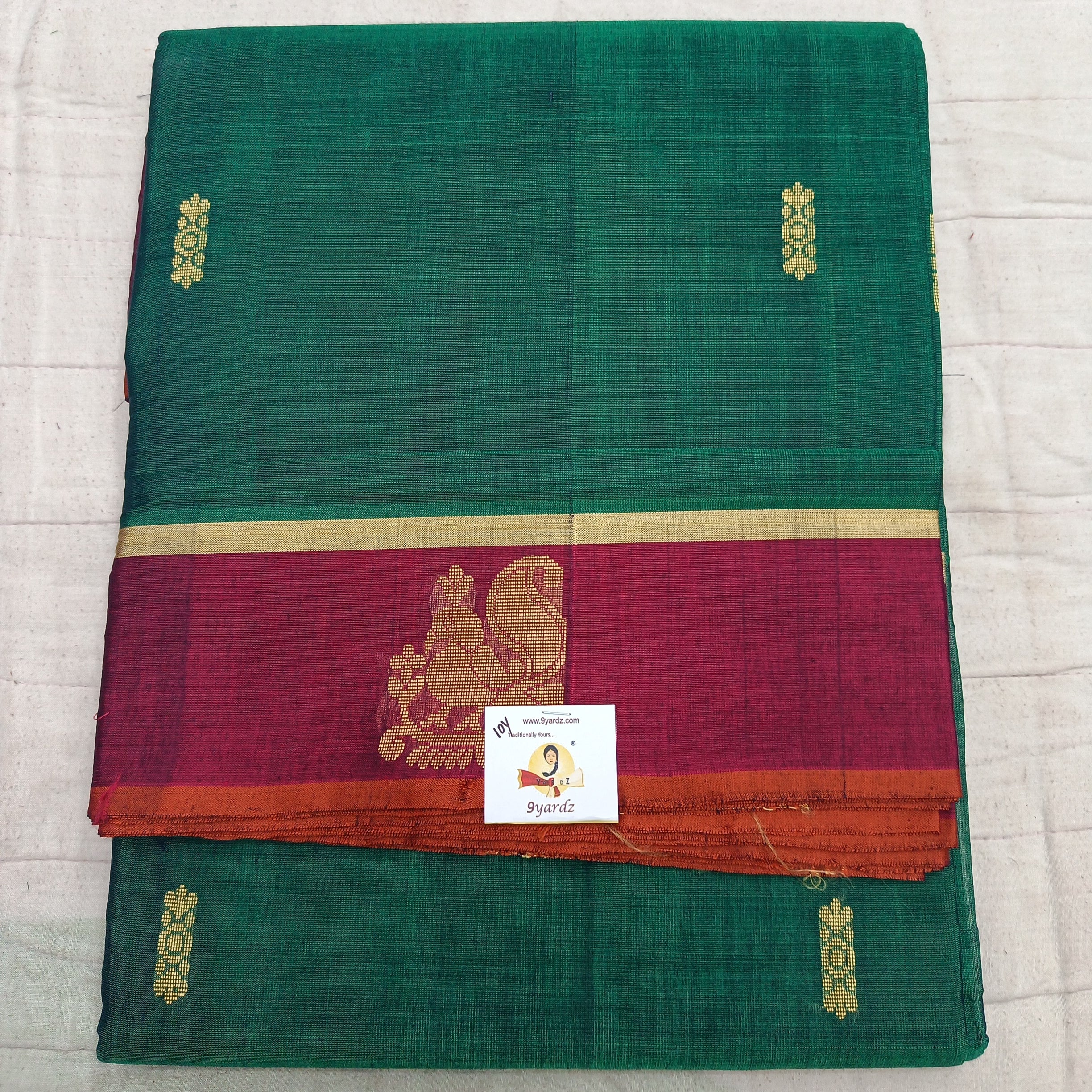 Devendra 10yards Body  Embossed