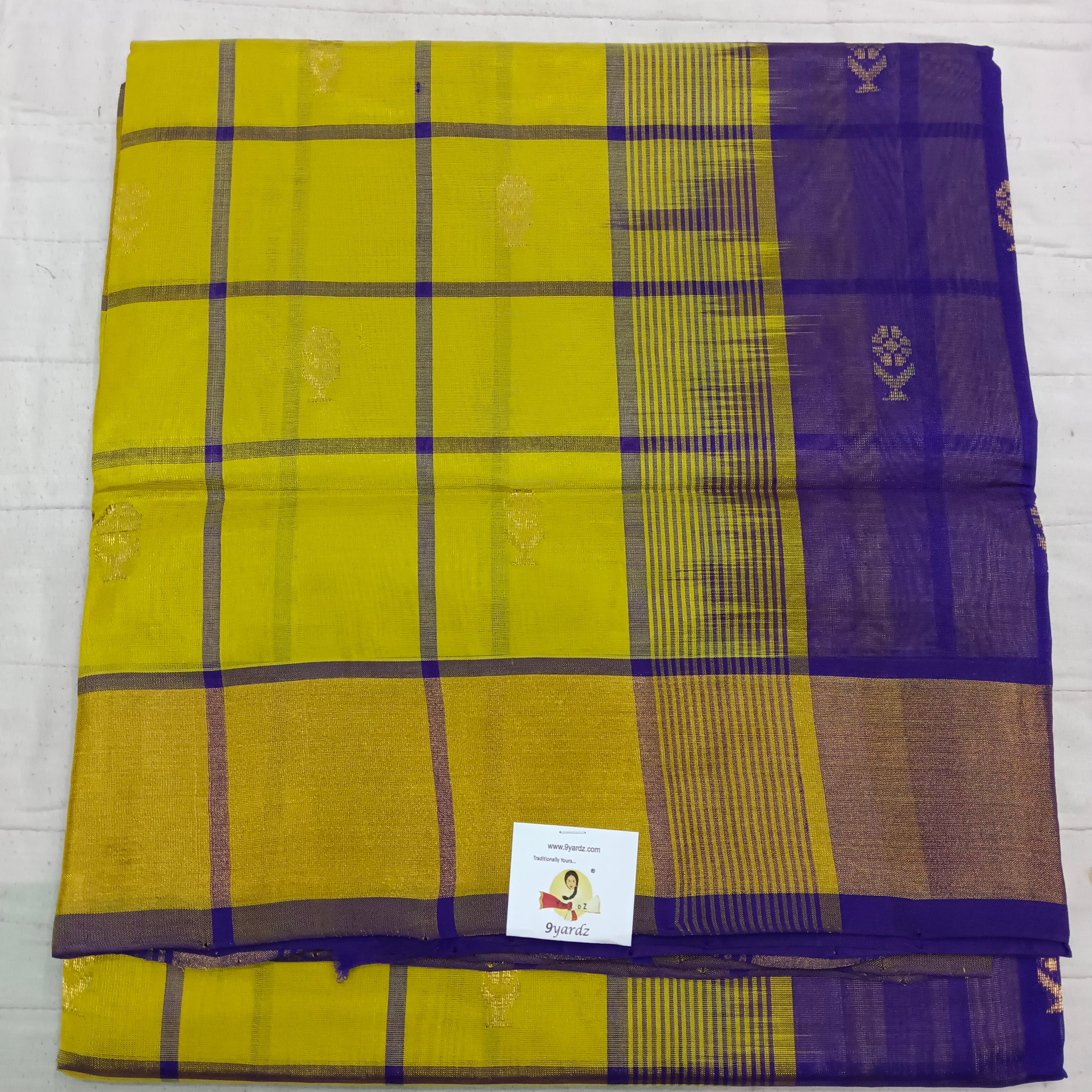 Pure silk cotton 6 yards