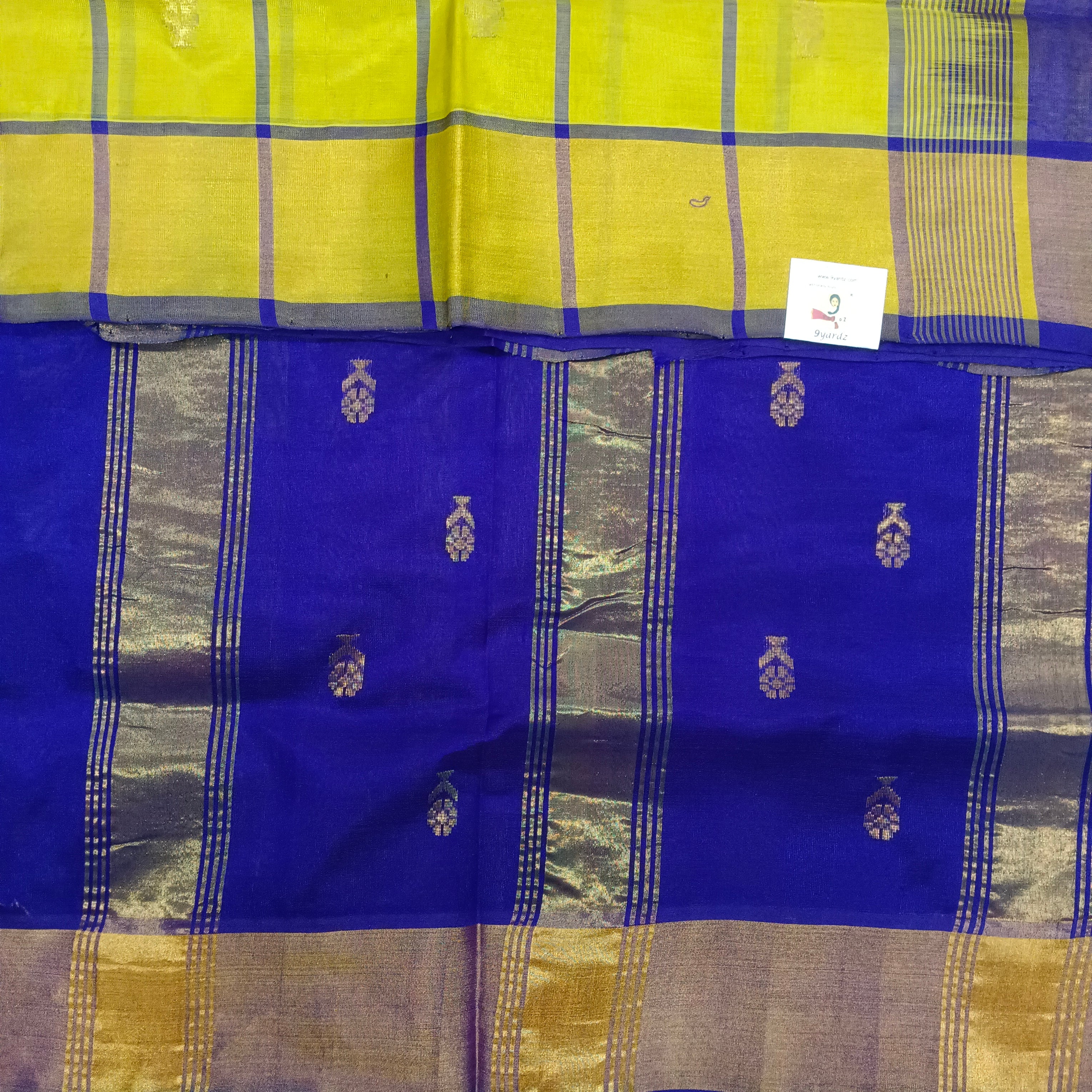 Pure silk cotton 6 yards