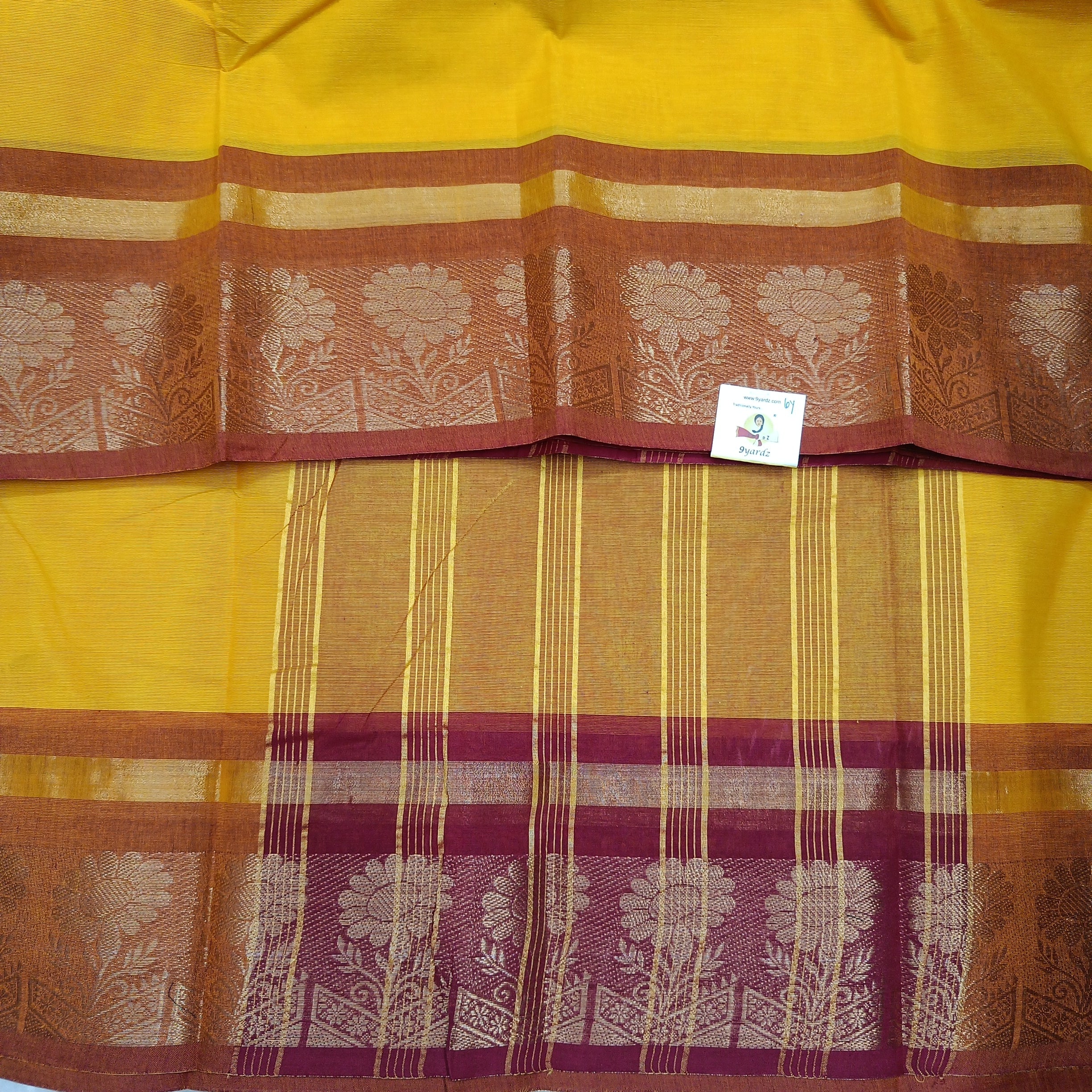 Chettinadu cotton 6 yardz