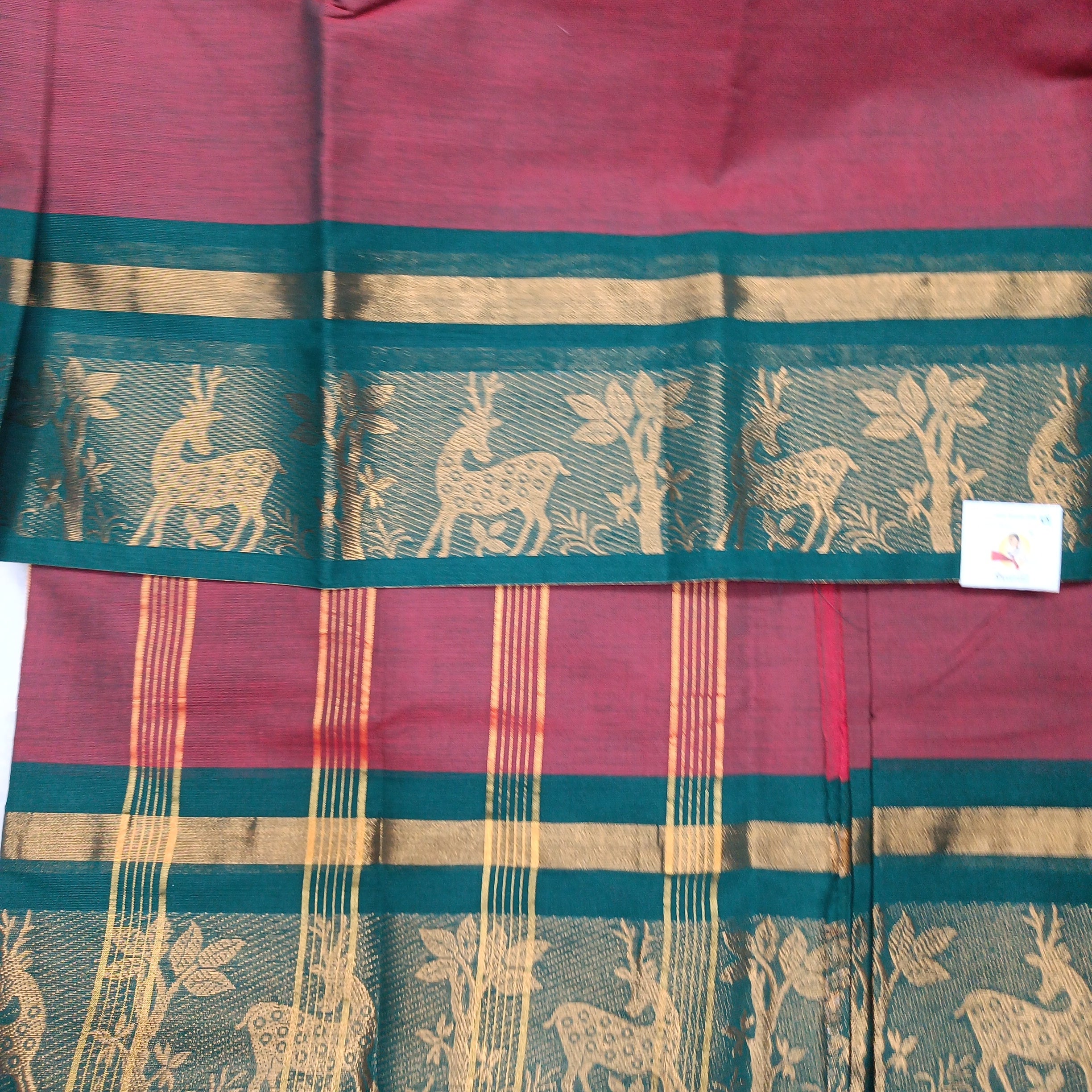 Chettinadu cotton 6 yardz
