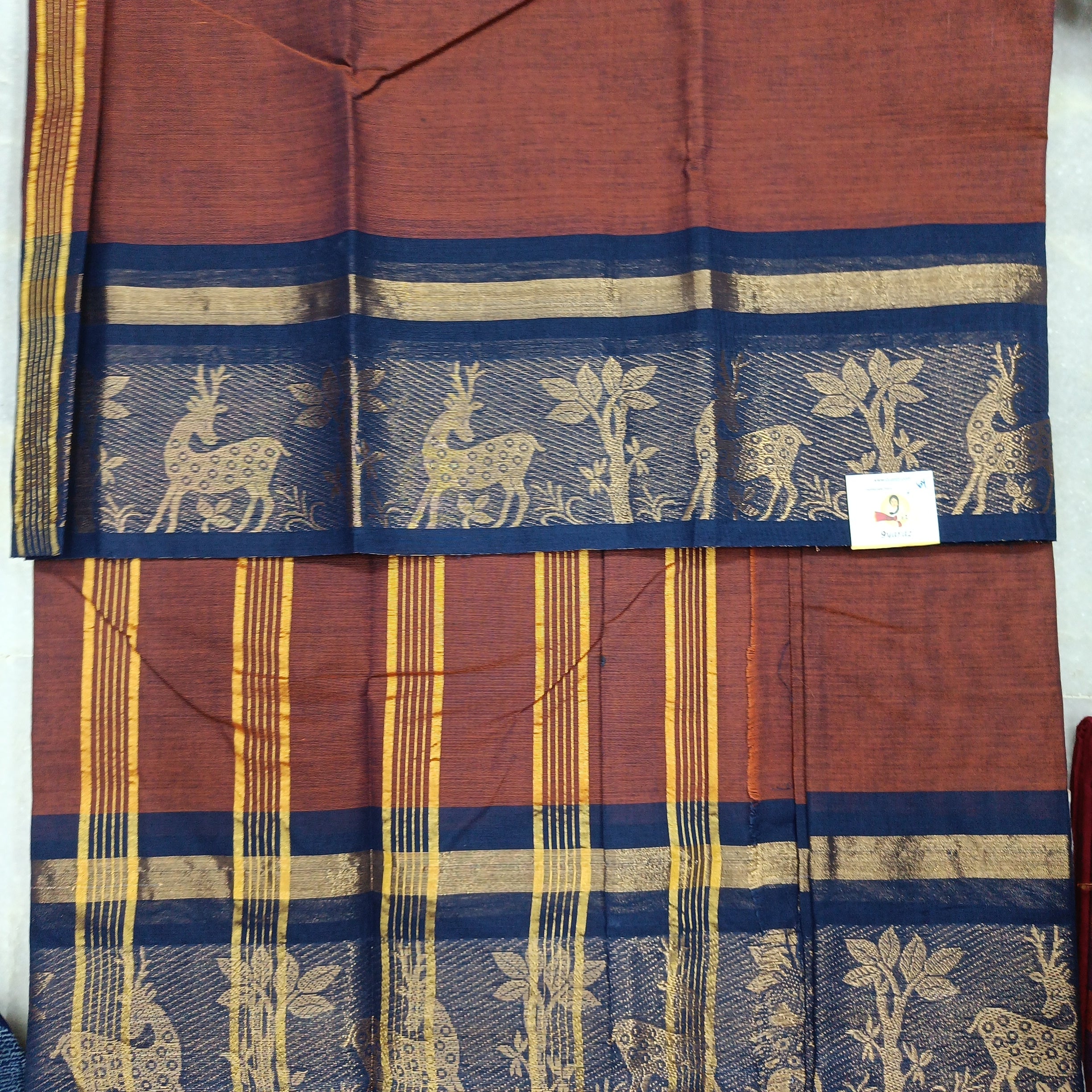 Chettinadu cotton 6 yardz