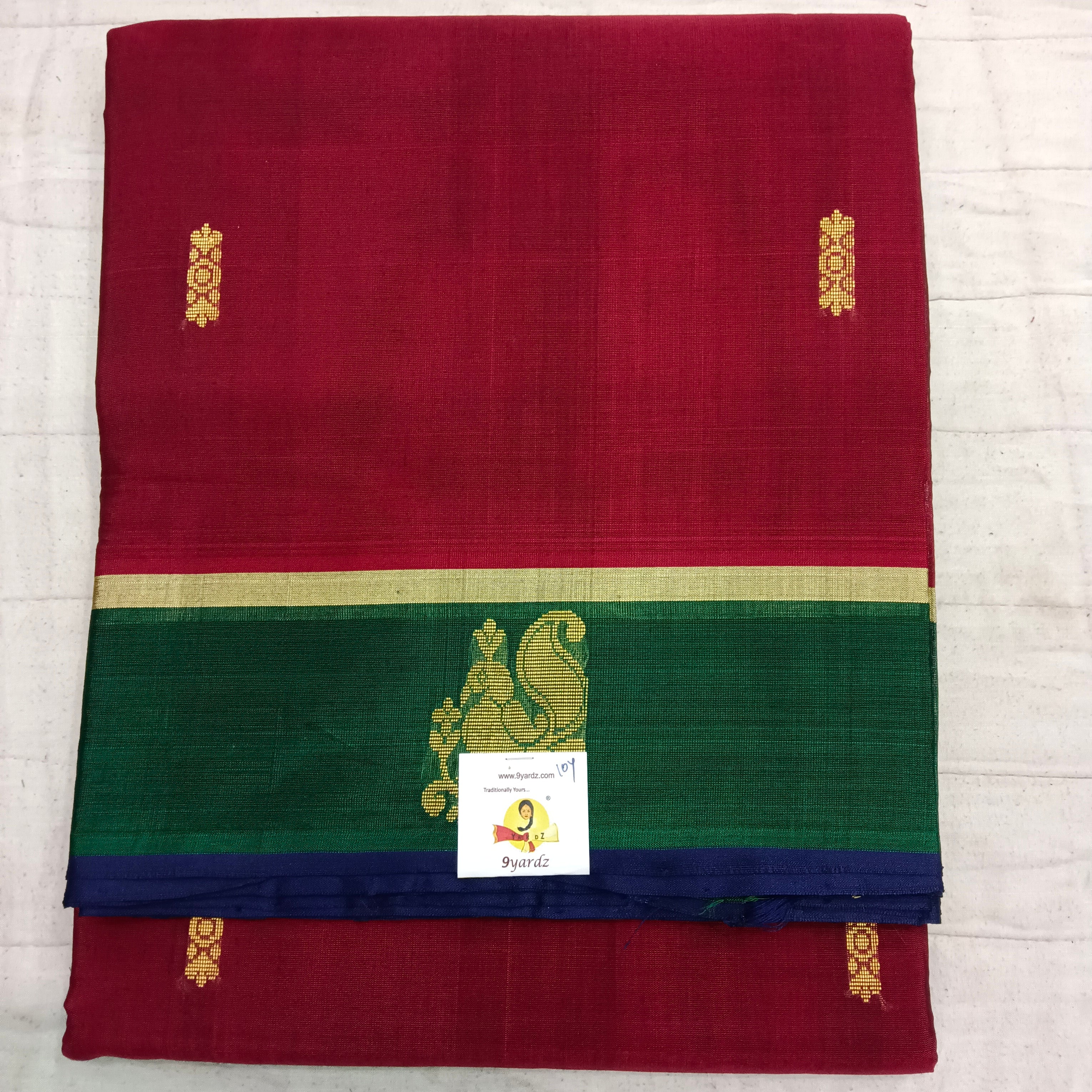 Devendra 10yards Body  Embossed