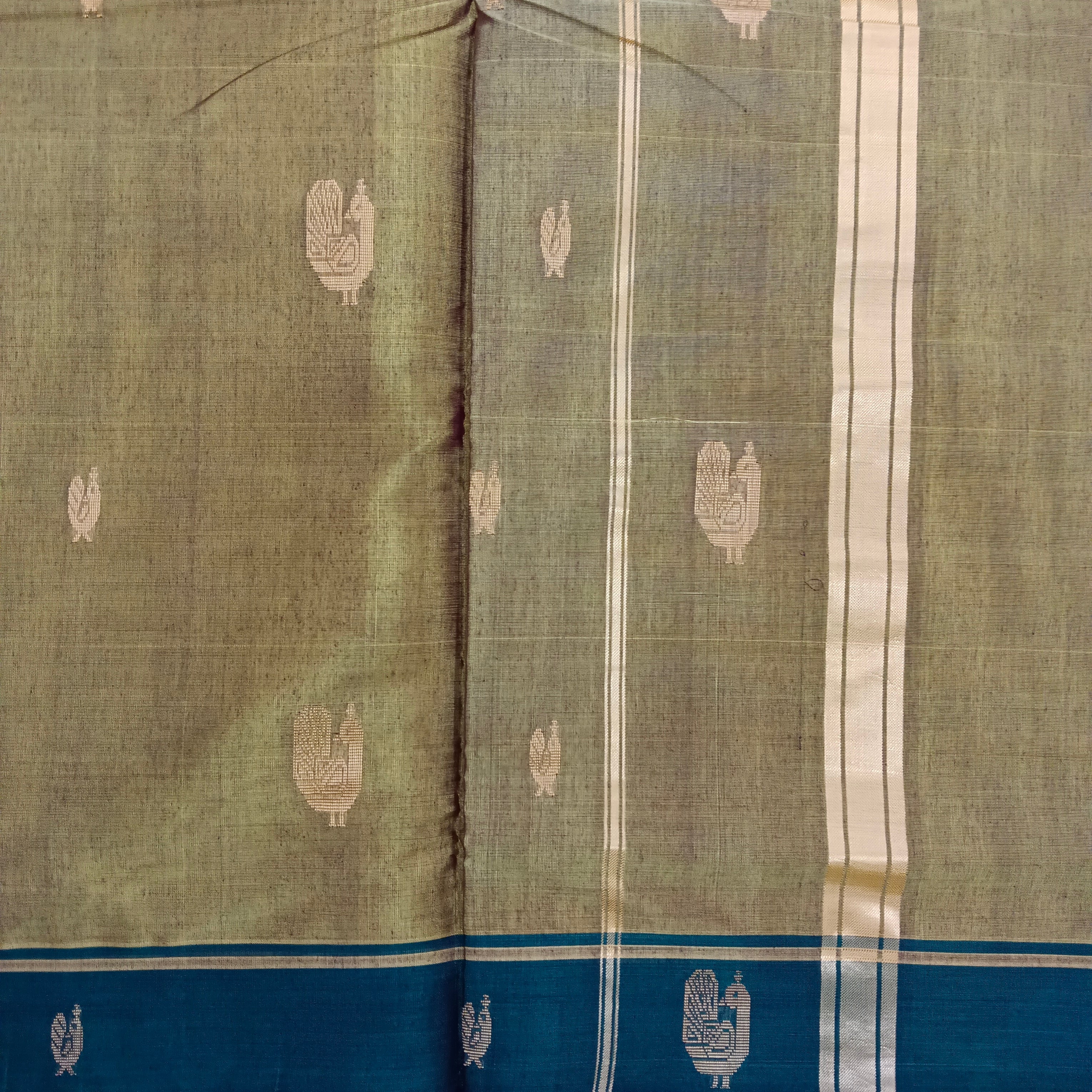 Devendra 10.5yards Body  Embossed