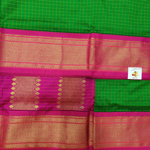 Poly silk 10yards madisar checked