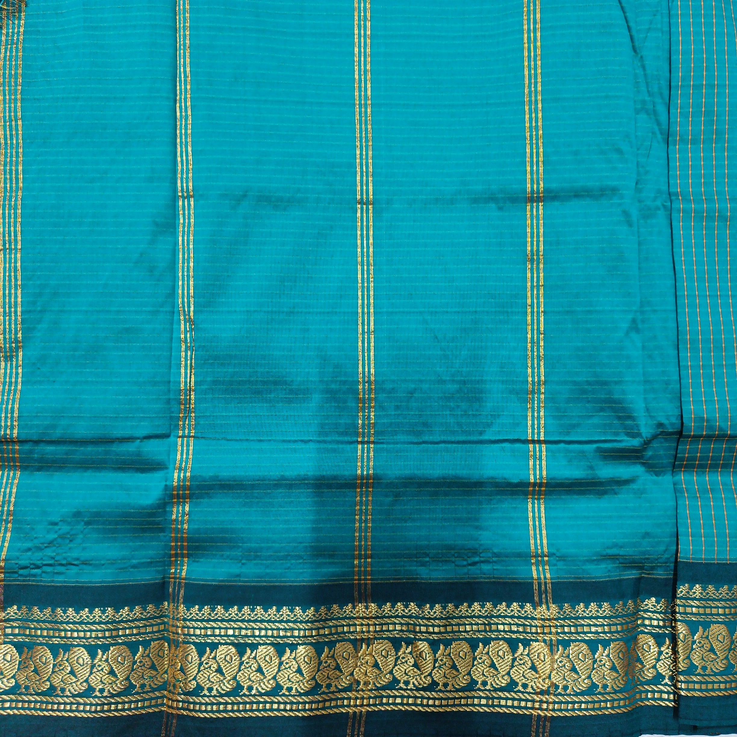 Poly silk 9.5yards madisar checked