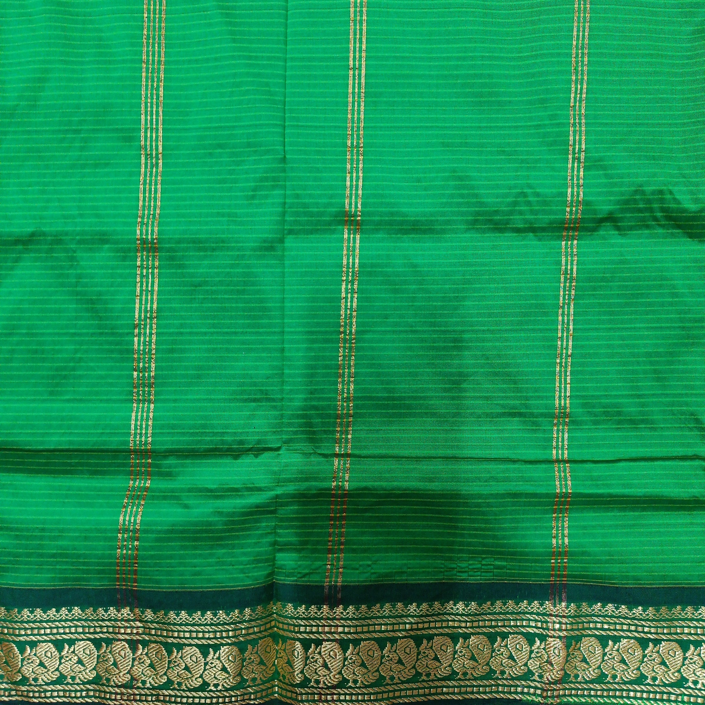 Poly silk 9.5yards madisar checked