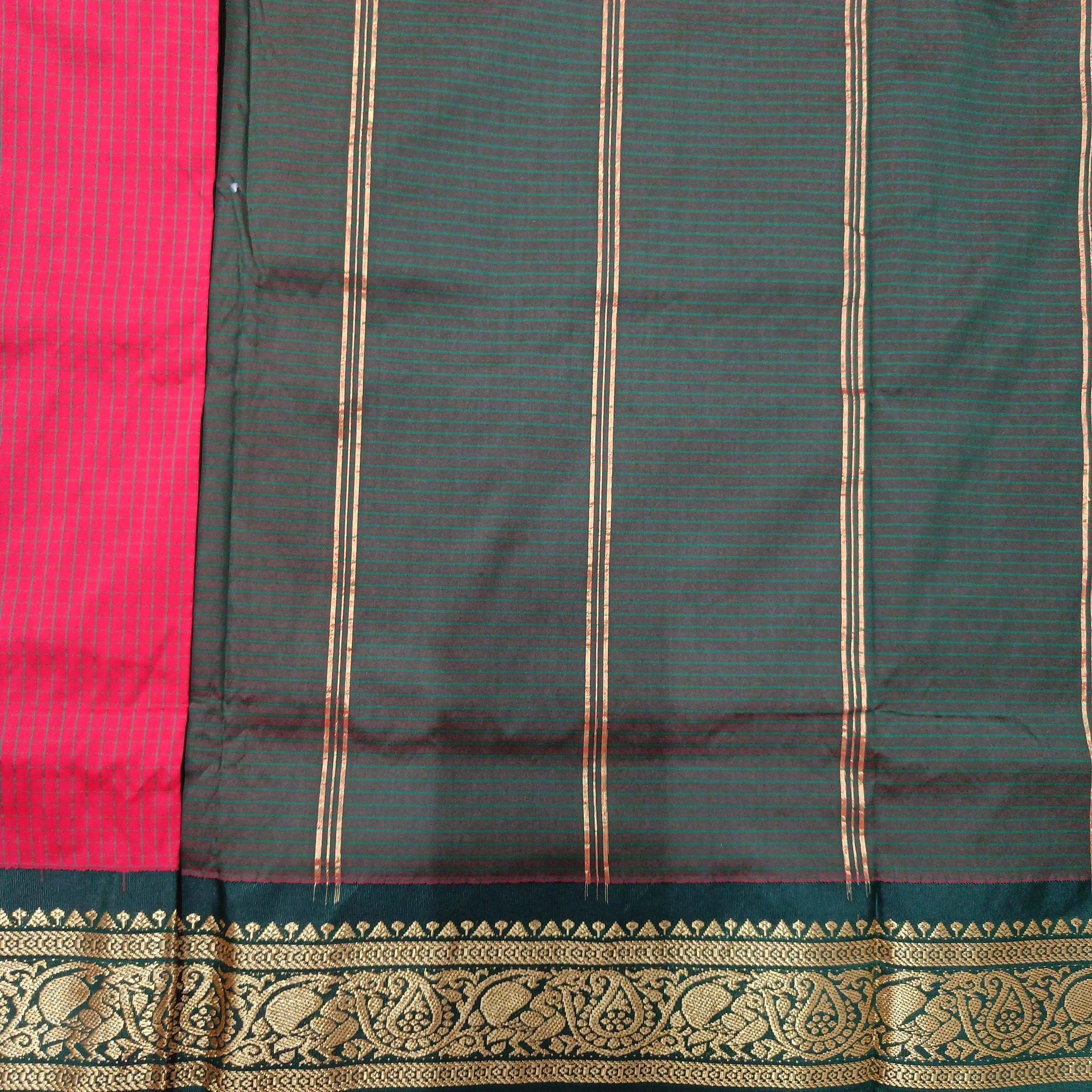 Poly silk 9.5yards madisar checked