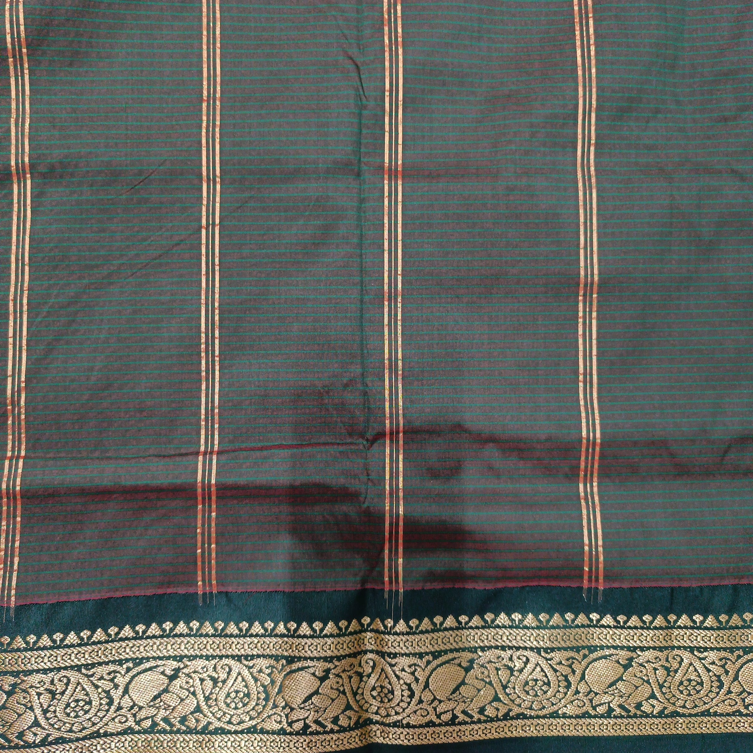 Poly silk 9.5yards madisar checked