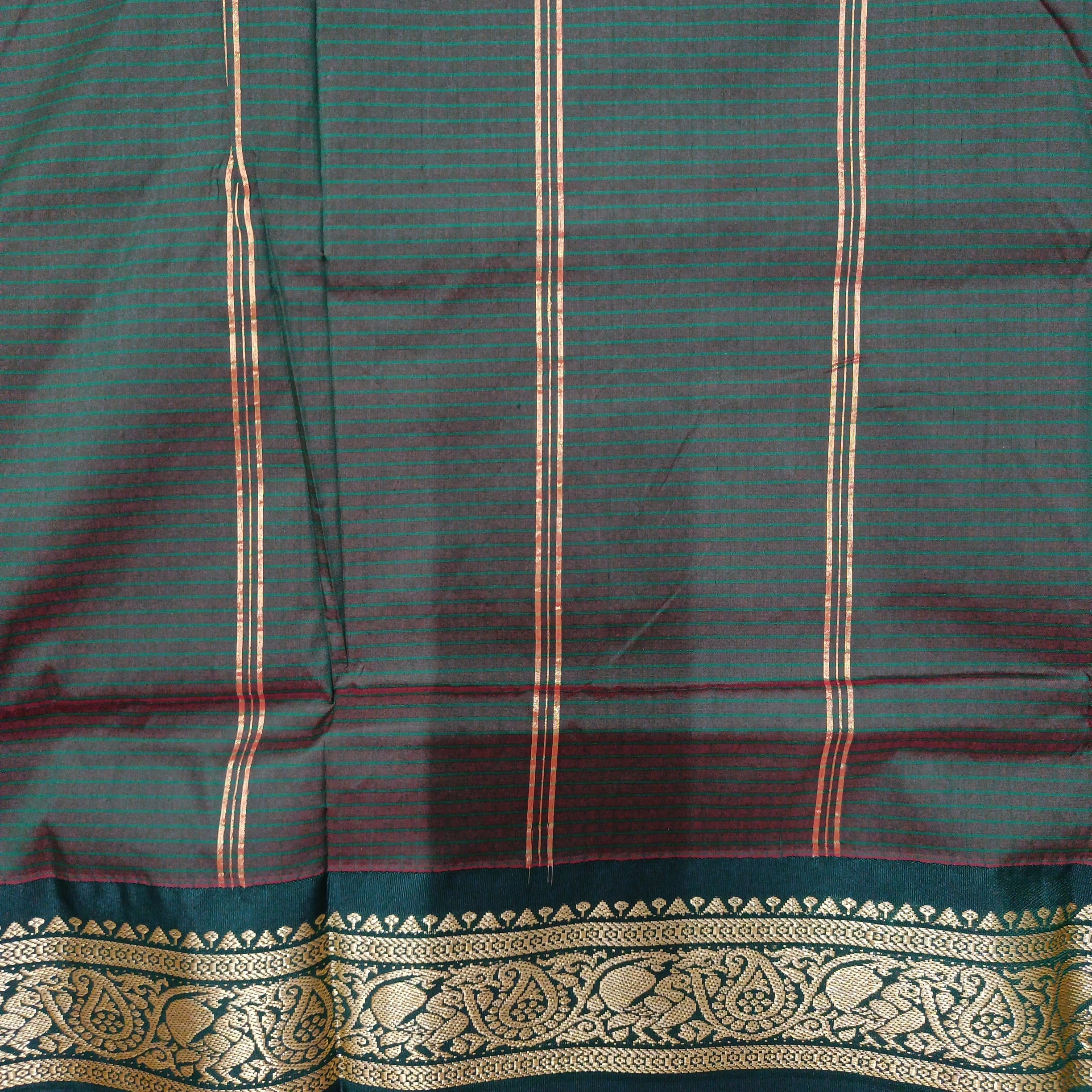 Poly silk 9.5yards madisar checked