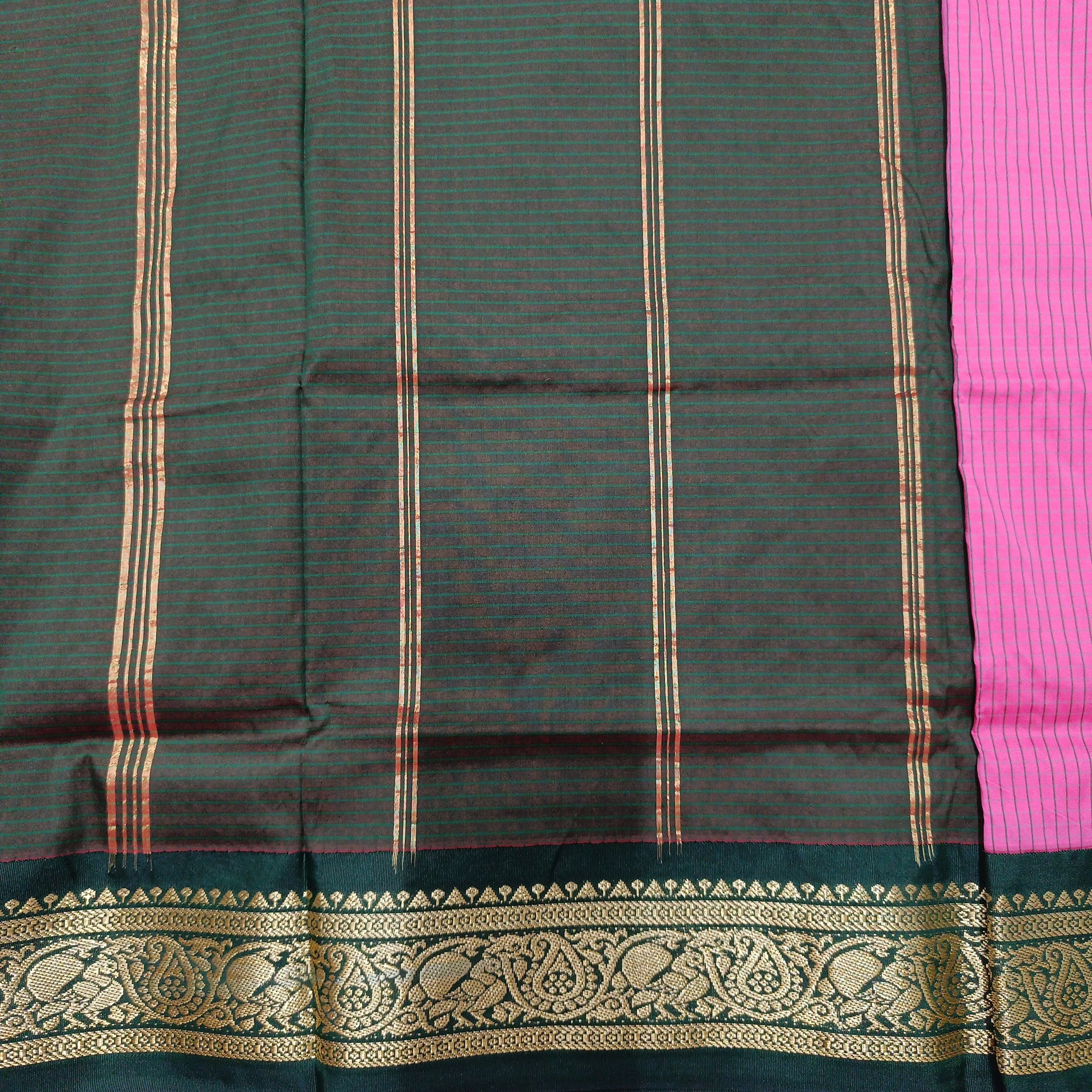 Poly silk 9.5yards madisar checked