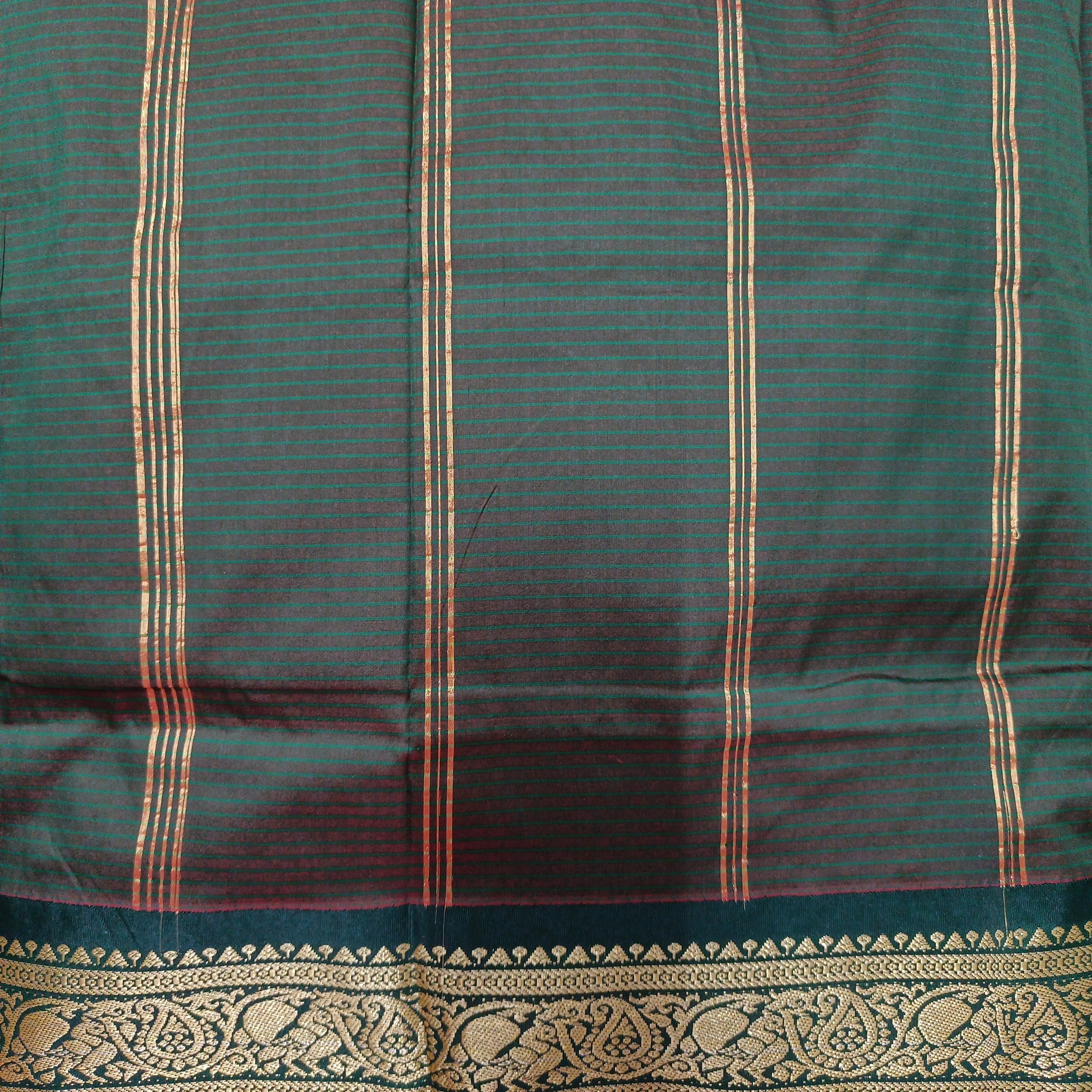 Poly silk 9.5yards madisar checked